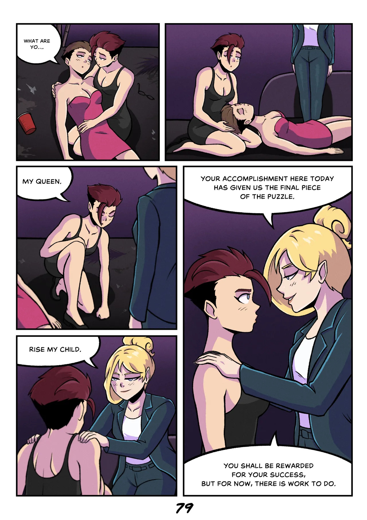 [Valk_yrain] The Curse Of Spooky Island (Possession Hub) (English) - Page 79