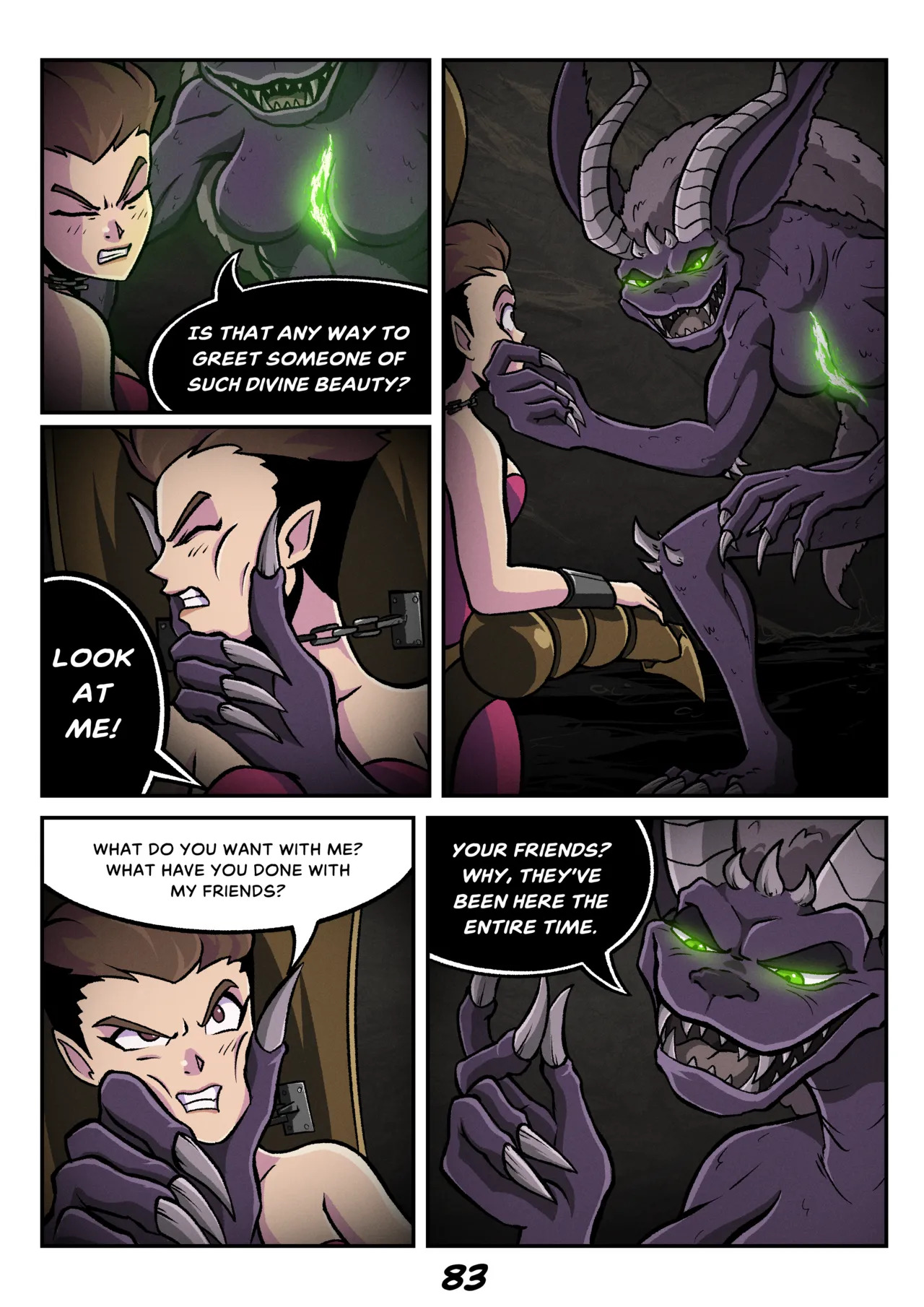 [Valk_yrain] The Curse Of Spooky Island (Possession Hub) (English) - Page 84