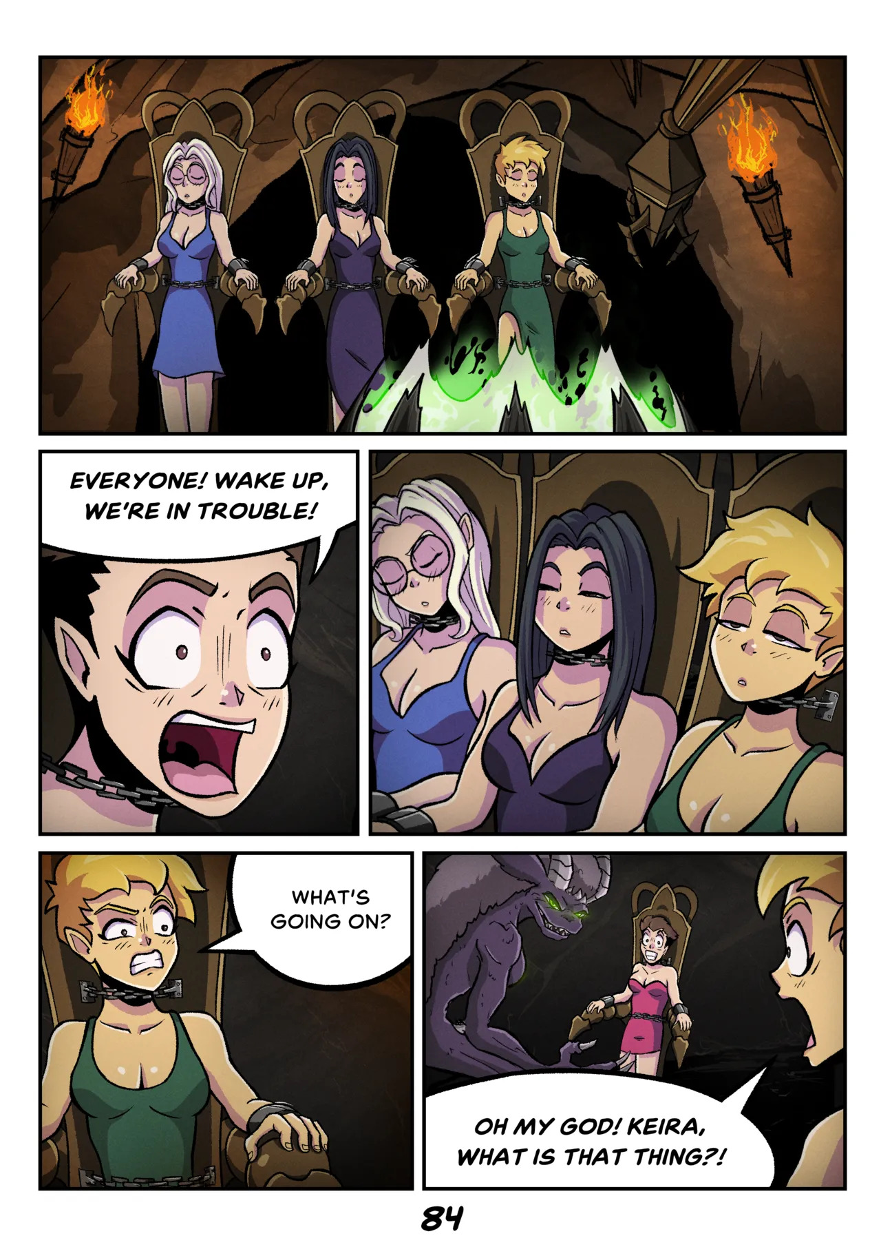 [Valk_yrain] The Curse Of Spooky Island (Possession Hub) (English) - Page 85