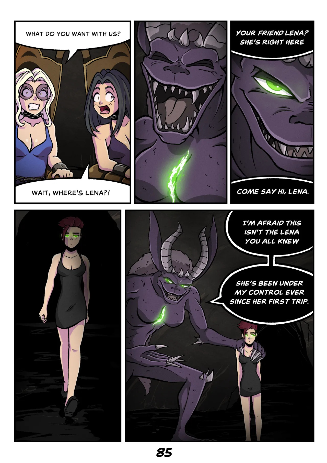 [Valk_yrain] The Curse Of Spooky Island (Possession Hub) (English) - Page 86