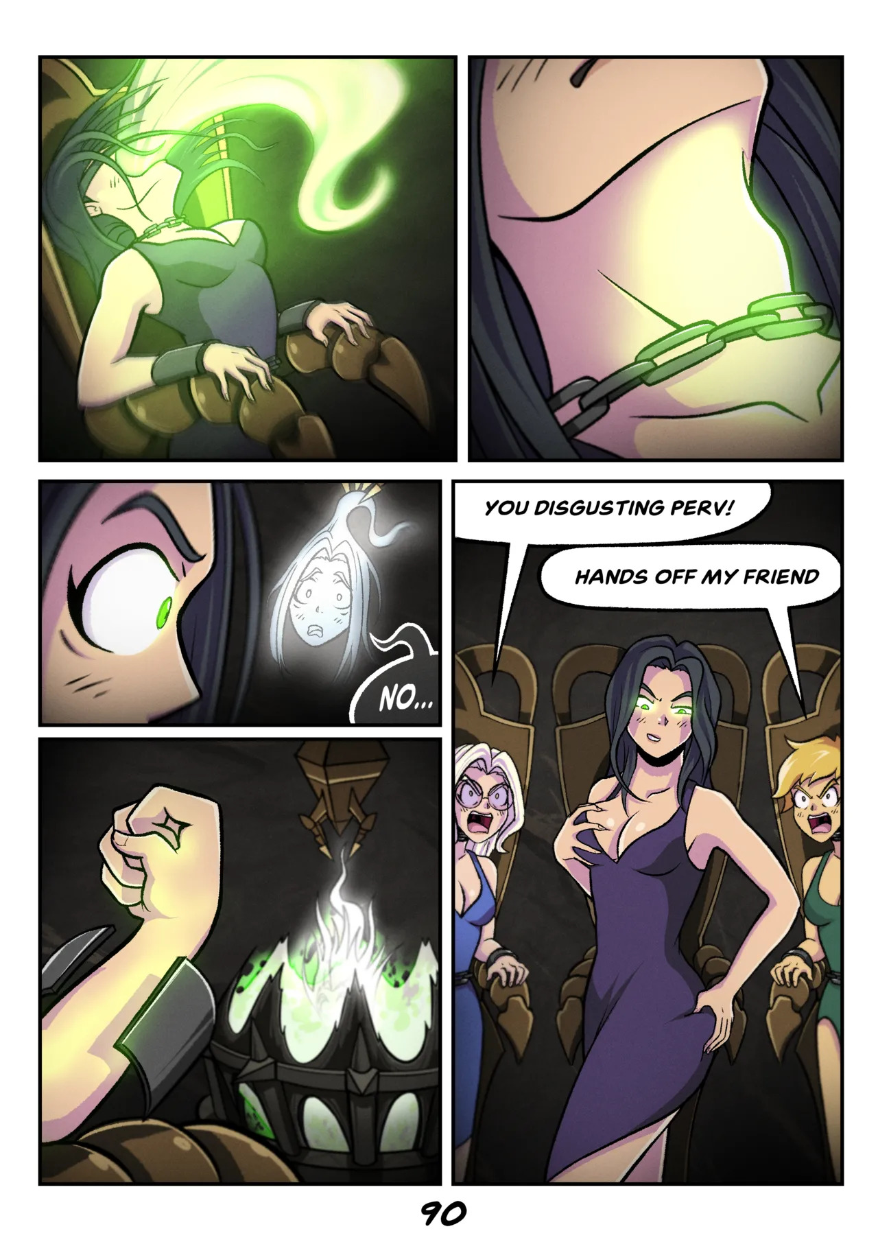 [Valk_yrain] The Curse Of Spooky Island (Possession Hub) (English) - Page 91