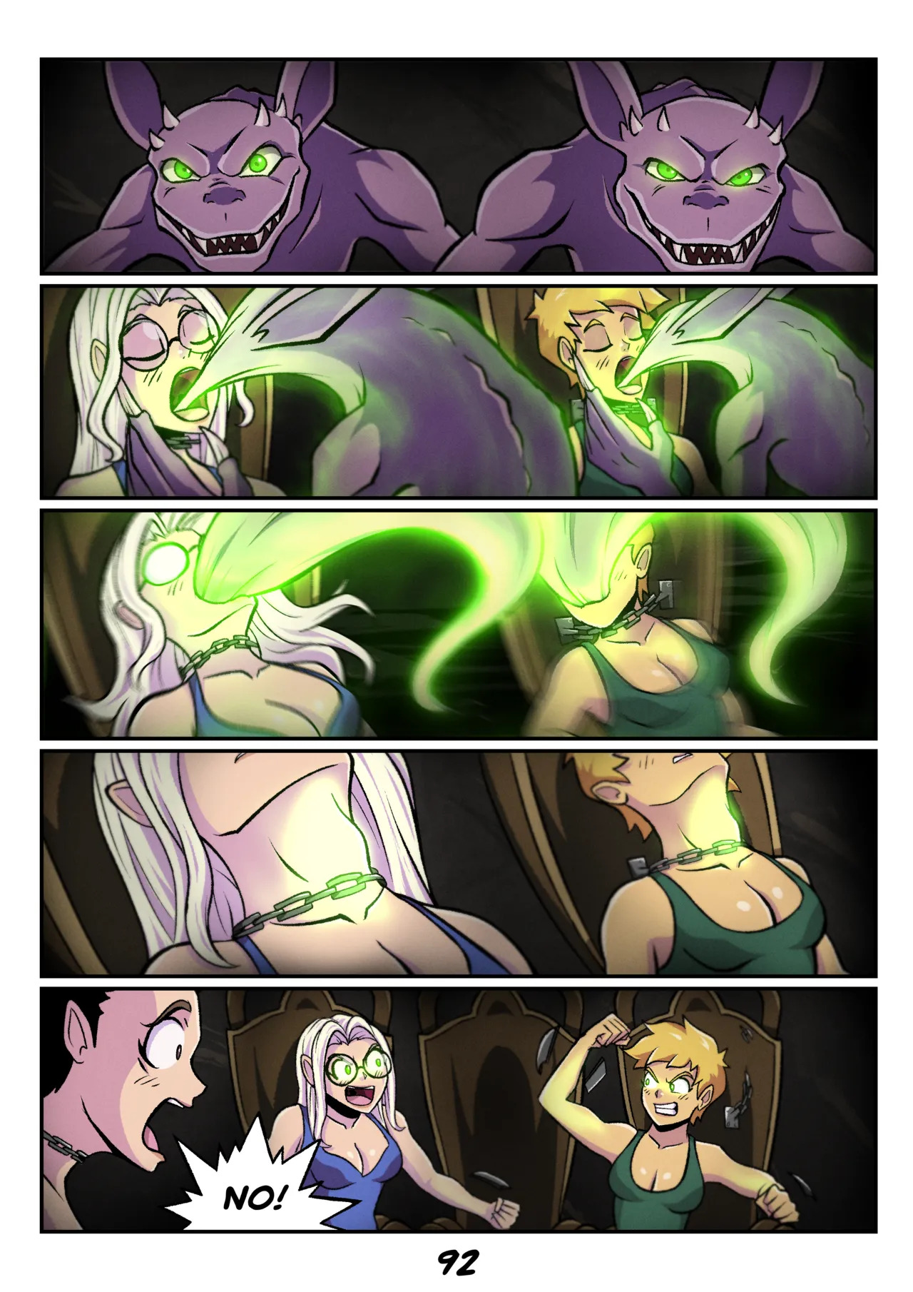[Valk_yrain] The Curse Of Spooky Island (Possession Hub) (English) - Page 93