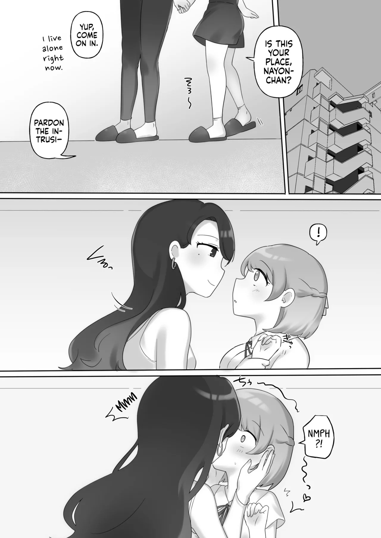 [Amai Shoujo Koubou (Amai Meiden)] Nikkan Yuri Ecchi | Japan-Korea Yuri Sex [English] [Castle TL] - Page 12