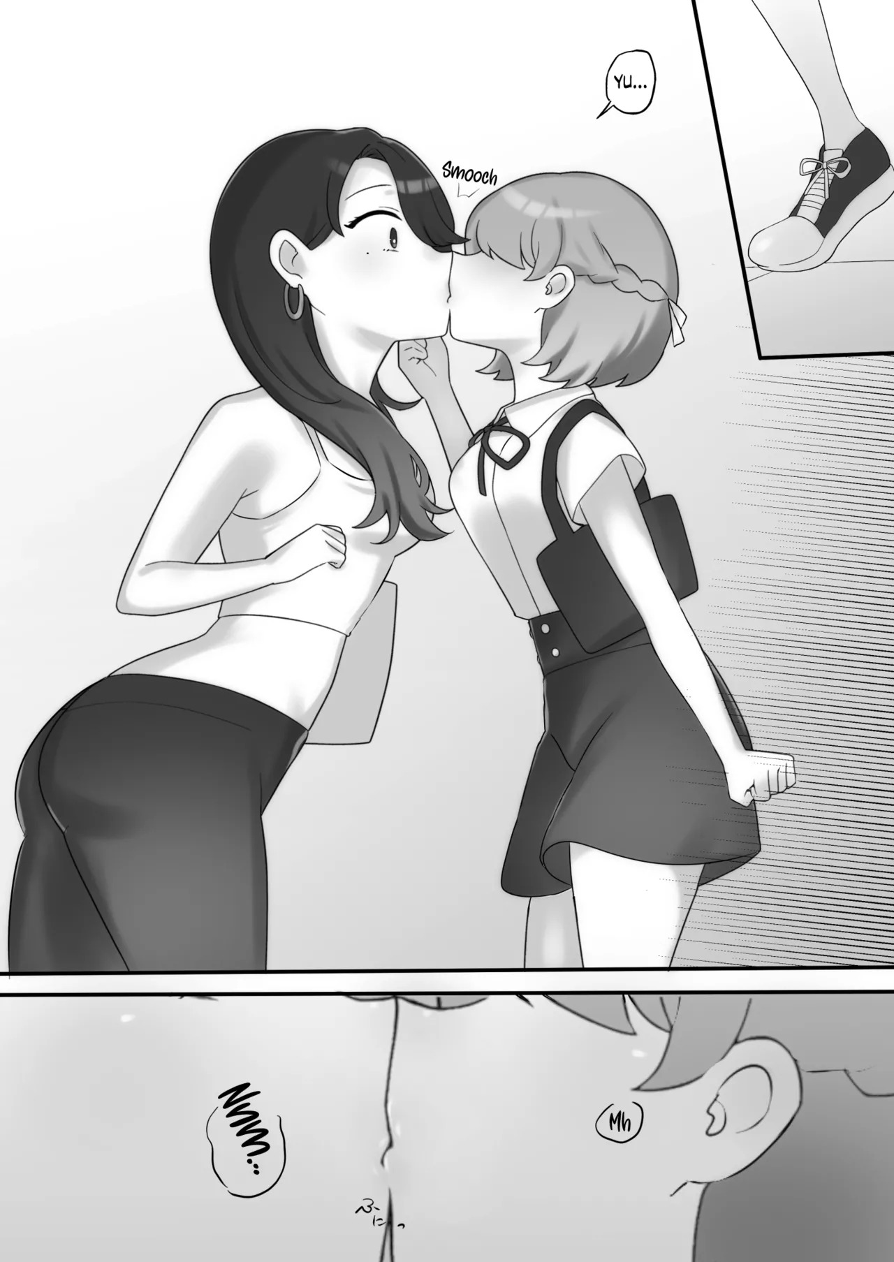 [Amai Shoujo Koubou (Amai Meiden)] Nikkan Yuri Ecchi | Japan-Korea Yuri Sex [English] [Castle TL] - Page 9