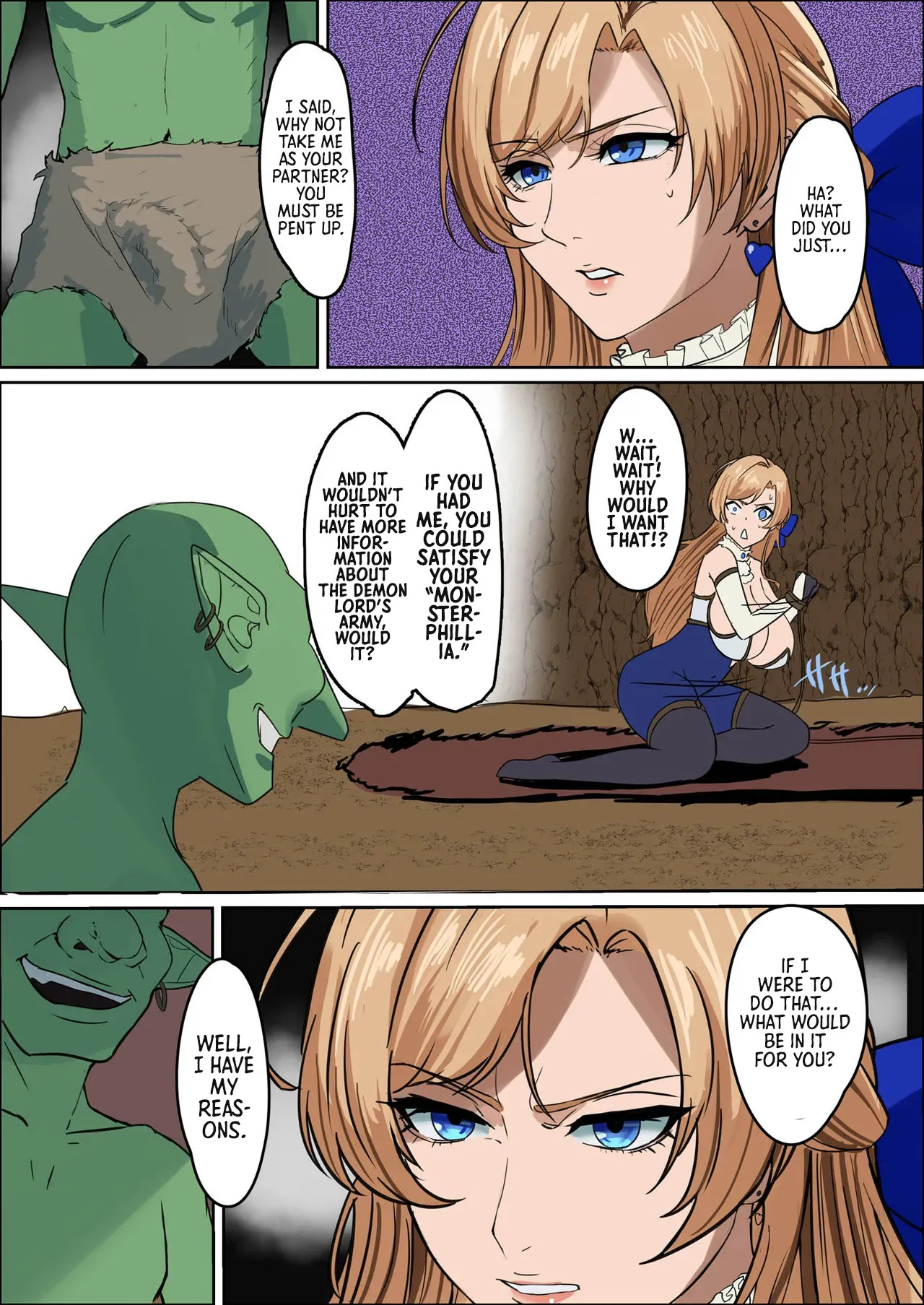 [Mainichi Angel] Bakunyuu Onna Kishi Konna Zako Monster ga Watashi no Nakama! Nan no Joudan da | Huge Breasted Female Knight: Teaming up with a weakling monster!? What kind of joke is this? [English] [Morally Bankrupt Wizard Translations] [Digital] - Page 26