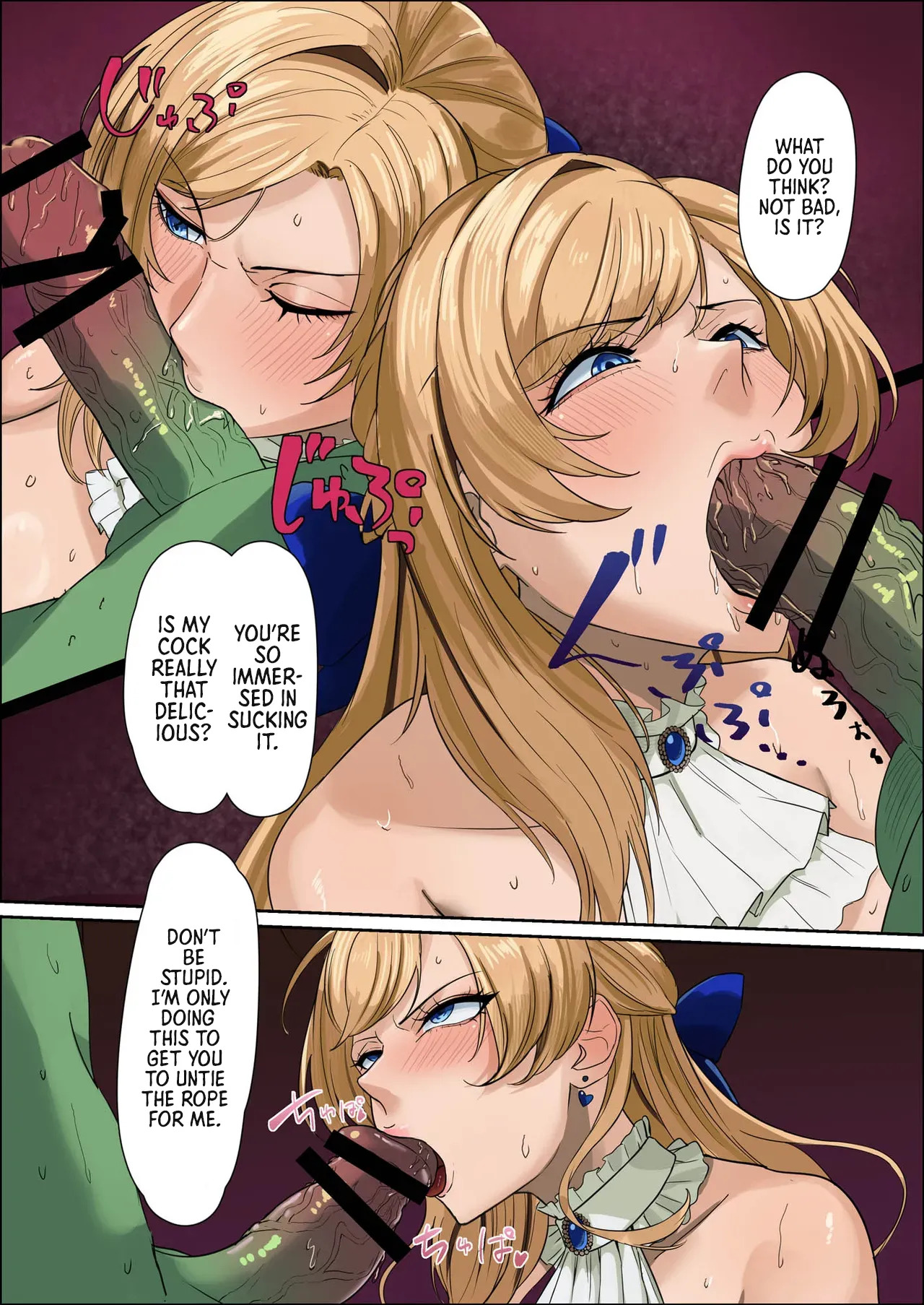 [Mainichi Angel] Bakunyuu Onna Kishi Konna Zako Monster ga Watashi no Nakama! Nan no Joudan da | Huge Breasted Female Knight: Teaming up with a weakling monster!? What kind of joke is this? [English] [Morally Bankrupt Wizard Translations] [Digital] - Page 31