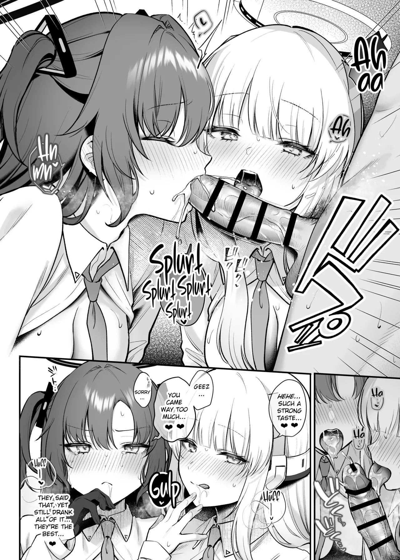 [Pontaroya (Pontaro)] Yuuka to Noa to Kokoro Yuku made | With Yuuka and Noa to My Heart's Content(Blue Archive) [English] [Literally Starving] [Digital] - Page 9