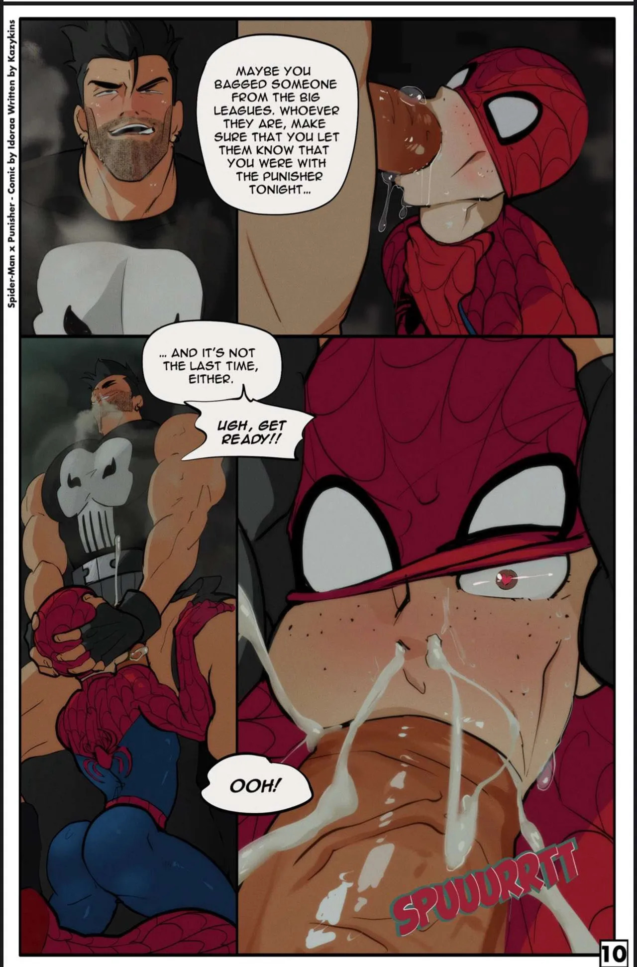 [Idoraa] Frank Castle And Spidey - Page 10