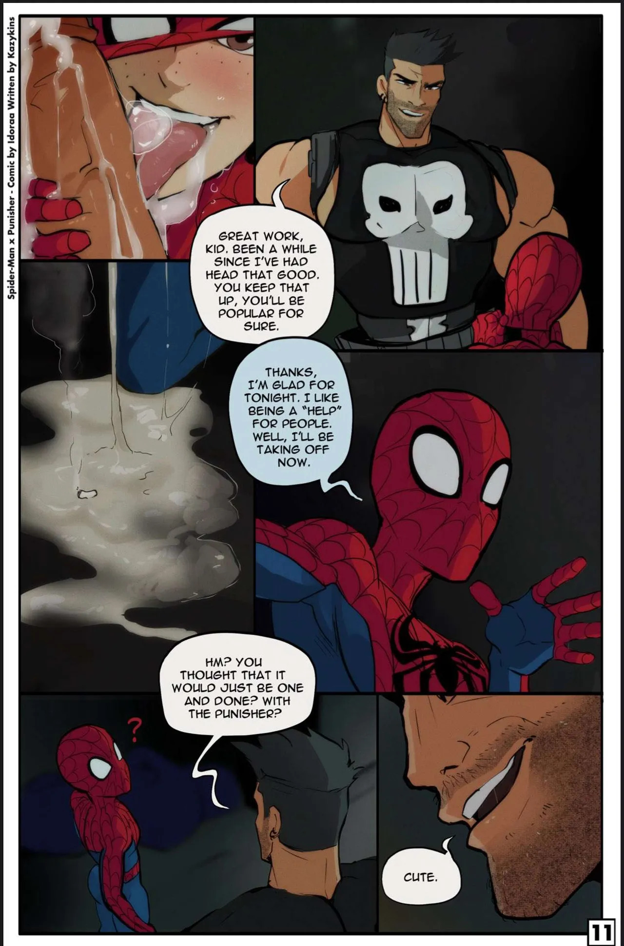 [Idoraa] Frank Castle And Spidey - Page 11