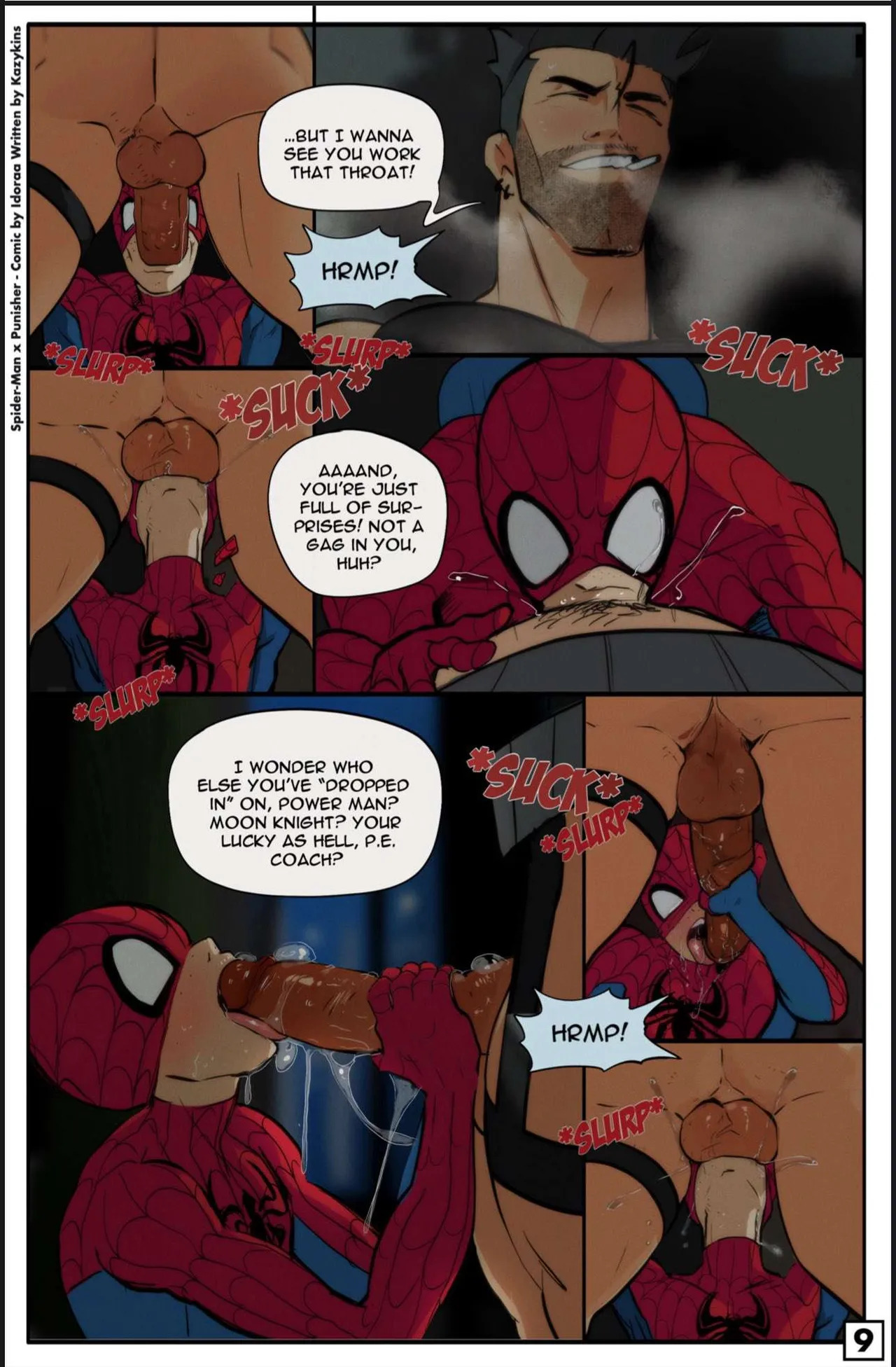 [Idoraa] Frank Castle And Spidey - Page 9