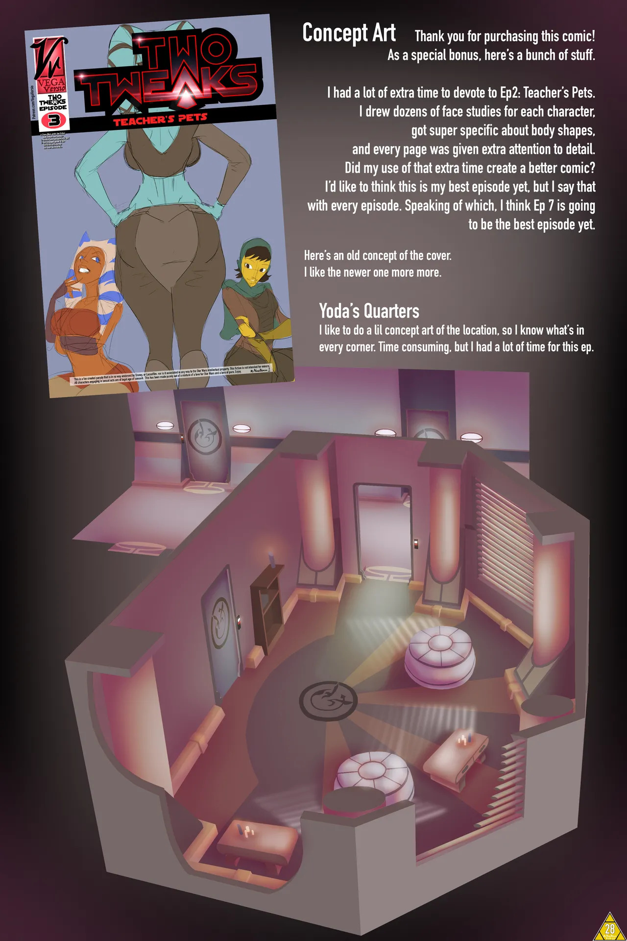 [VegaVersio] Two Tweaks Ep 2: Teacher's Pets (Star Wars) - Page 30