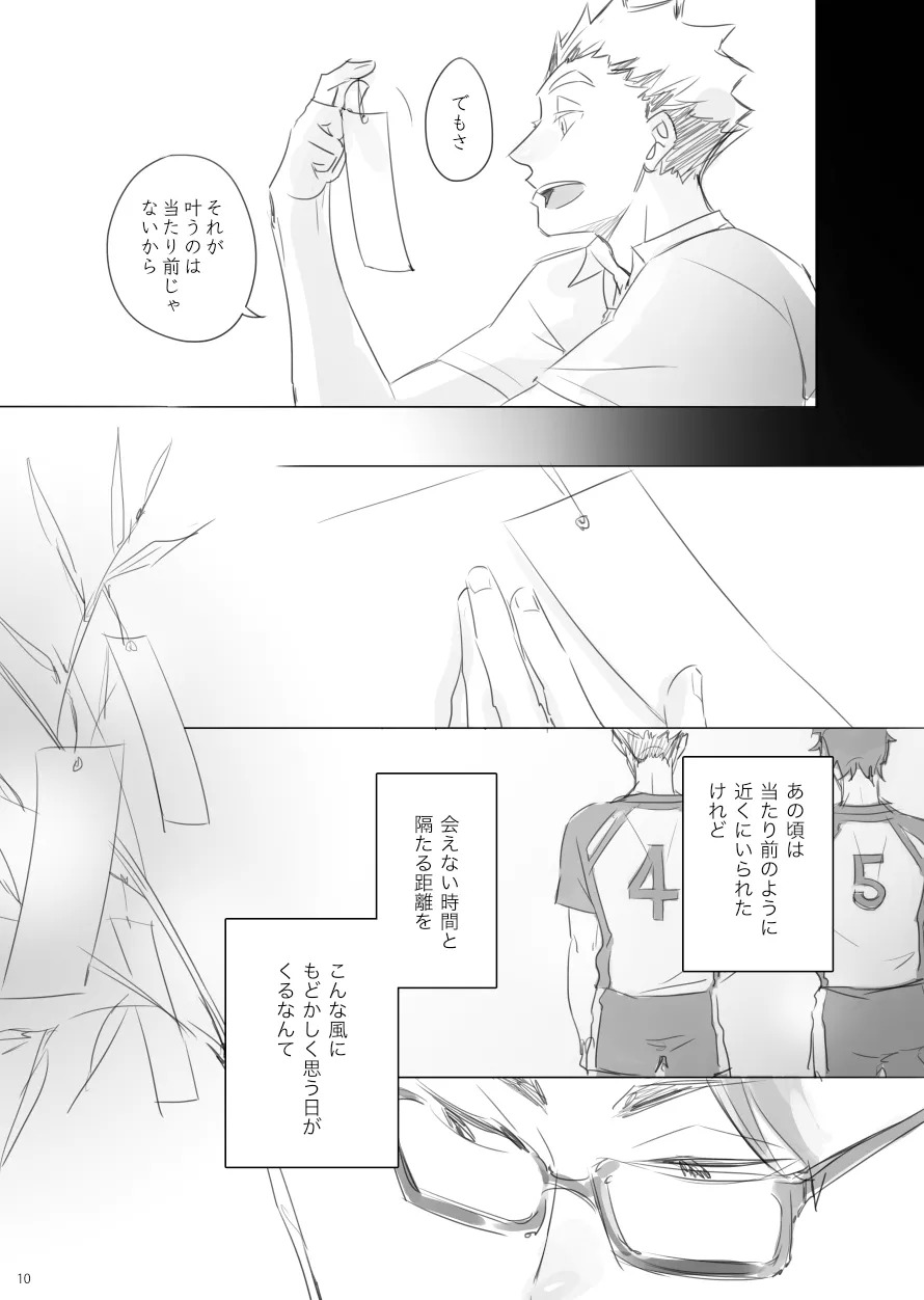 [orie45] Long Distance Shooting Star - Haikyuu DJ [JP] - Page 9