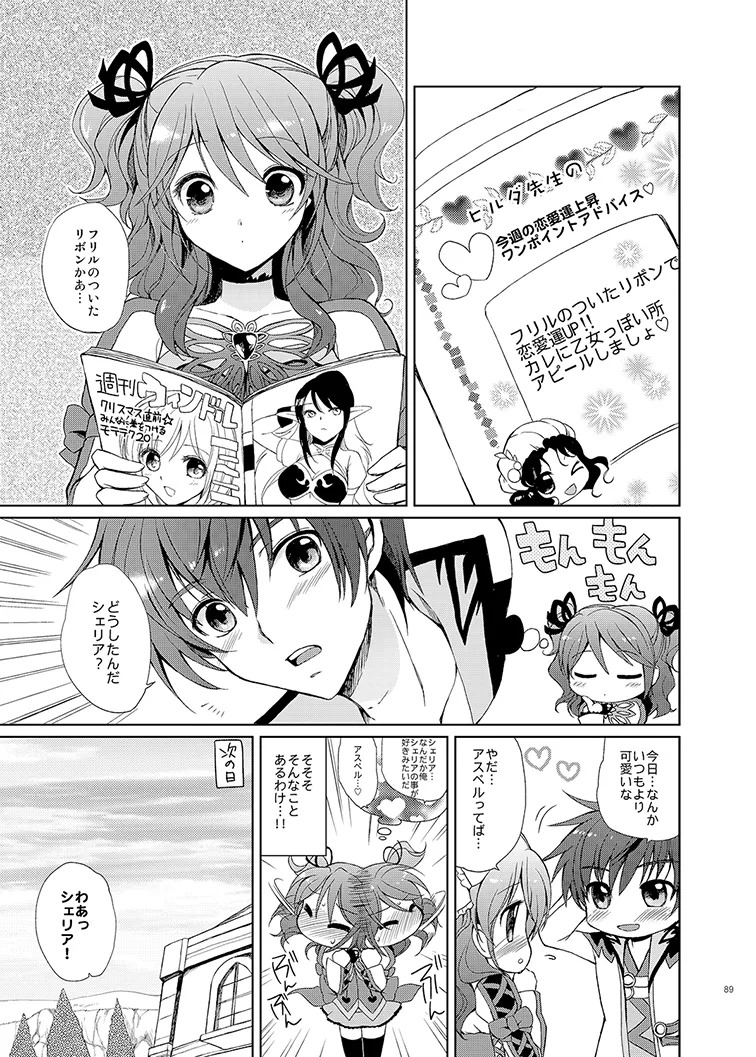 Cheria-chan no Tottemo Hazukashii Hon Soushuuhen (Tales of Graces) [Digital] - Page 89