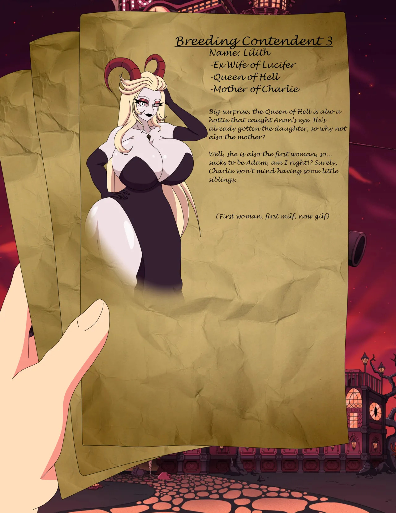 [Xml Xrossover] Anon x Hellaverse (Hazbin Hotel) - Page 10