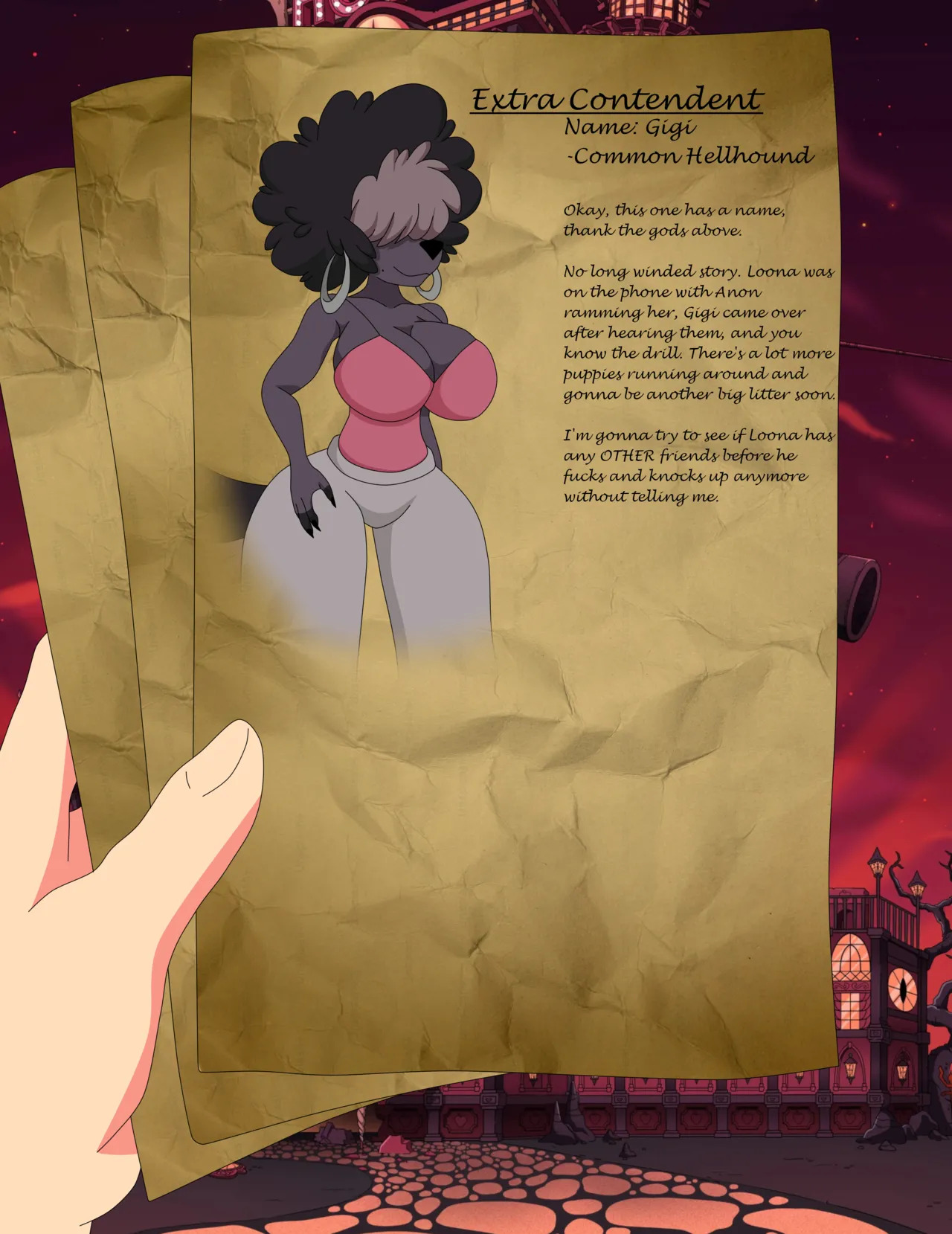 [Xml Xrossover] Anon x Hellaverse (Hazbin Hotel) - Page 112