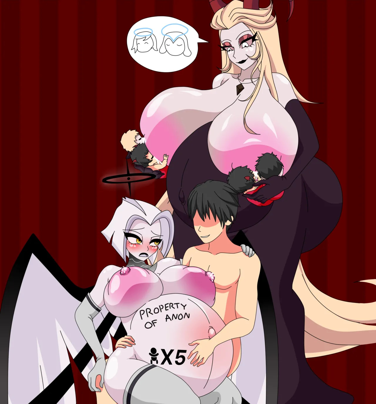 [Xml Xrossover] Anon x Hellaverse (Hazbin Hotel) - Page 22