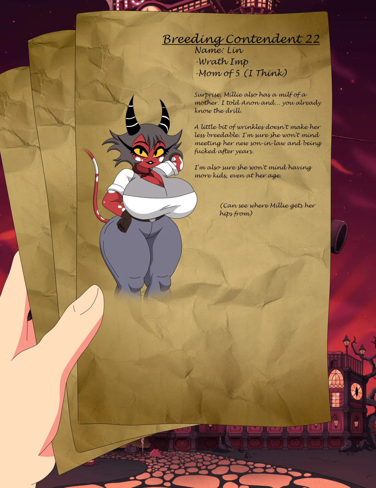 [Xml Xrossover] Anon x Hellaverse (Hazbin Hotel) - Page 98