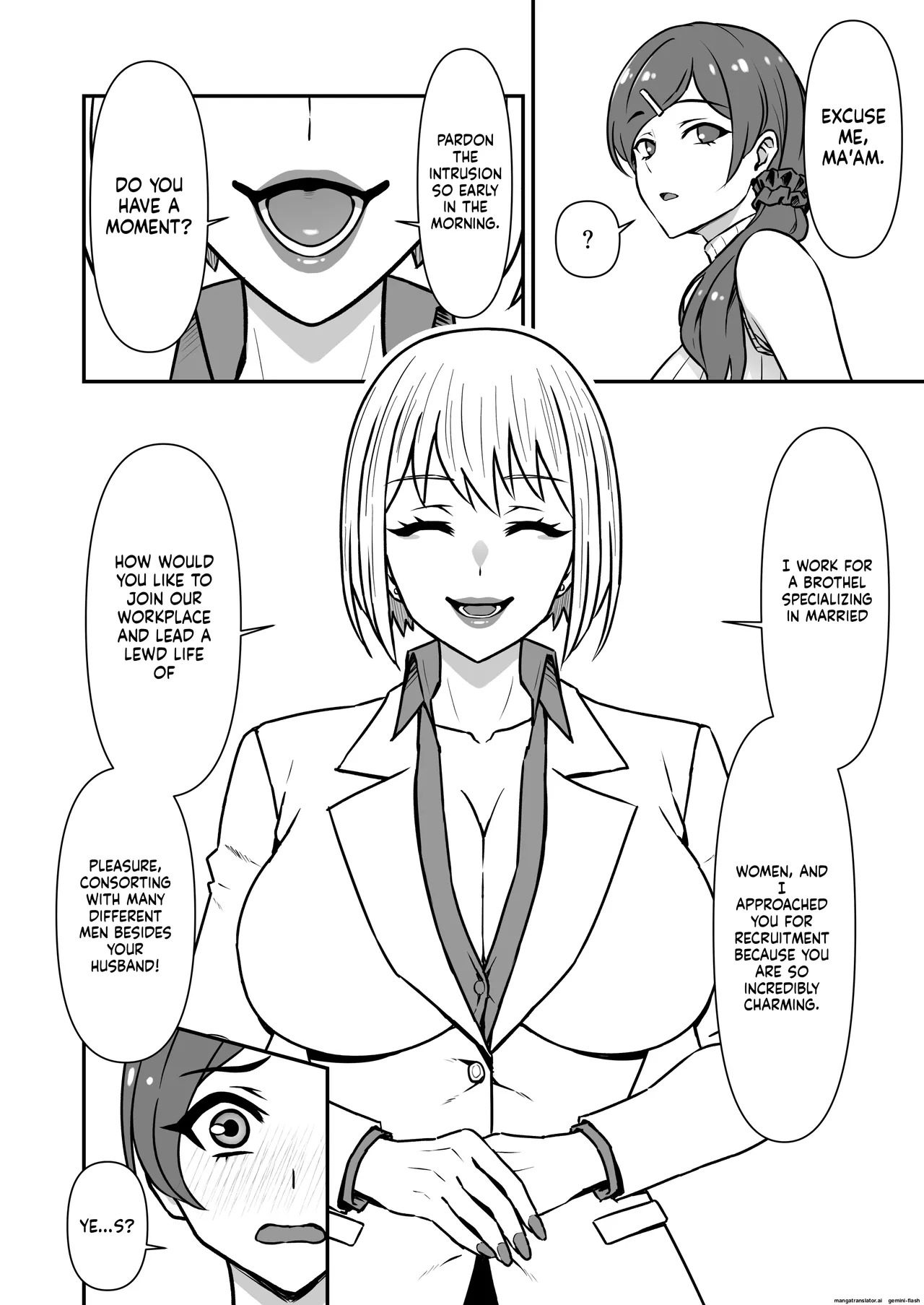 [Karino Keshouhin (Karino Teru)] Hitozuma Kairou ~Danna Omoi no Hitozuma wa Saimin de Midara na Fuuzokujou e Kawarihateru~ [Digital][English][MTL] - Page 3