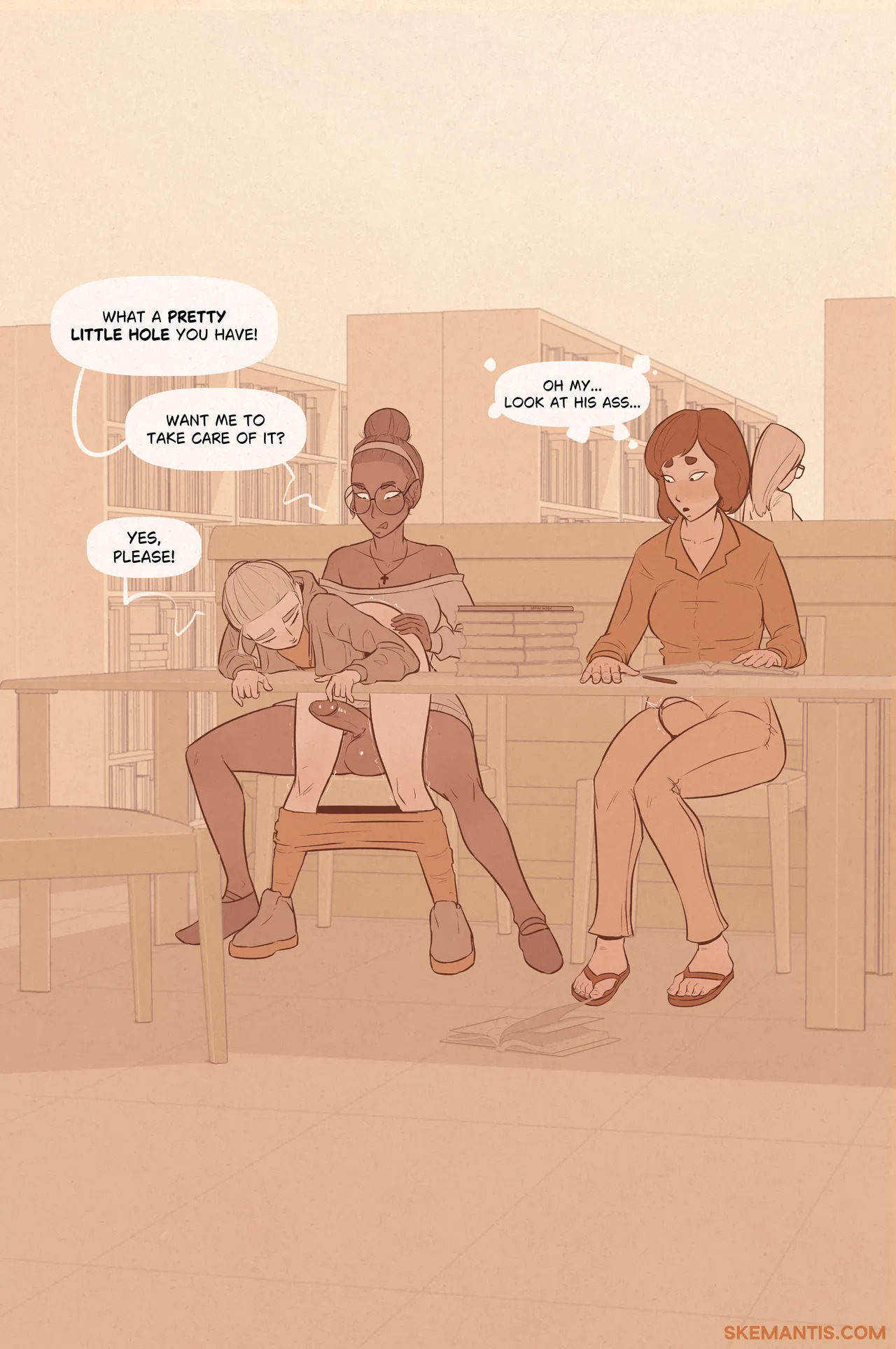 [Skemantis] Tyler at the library - Page 15