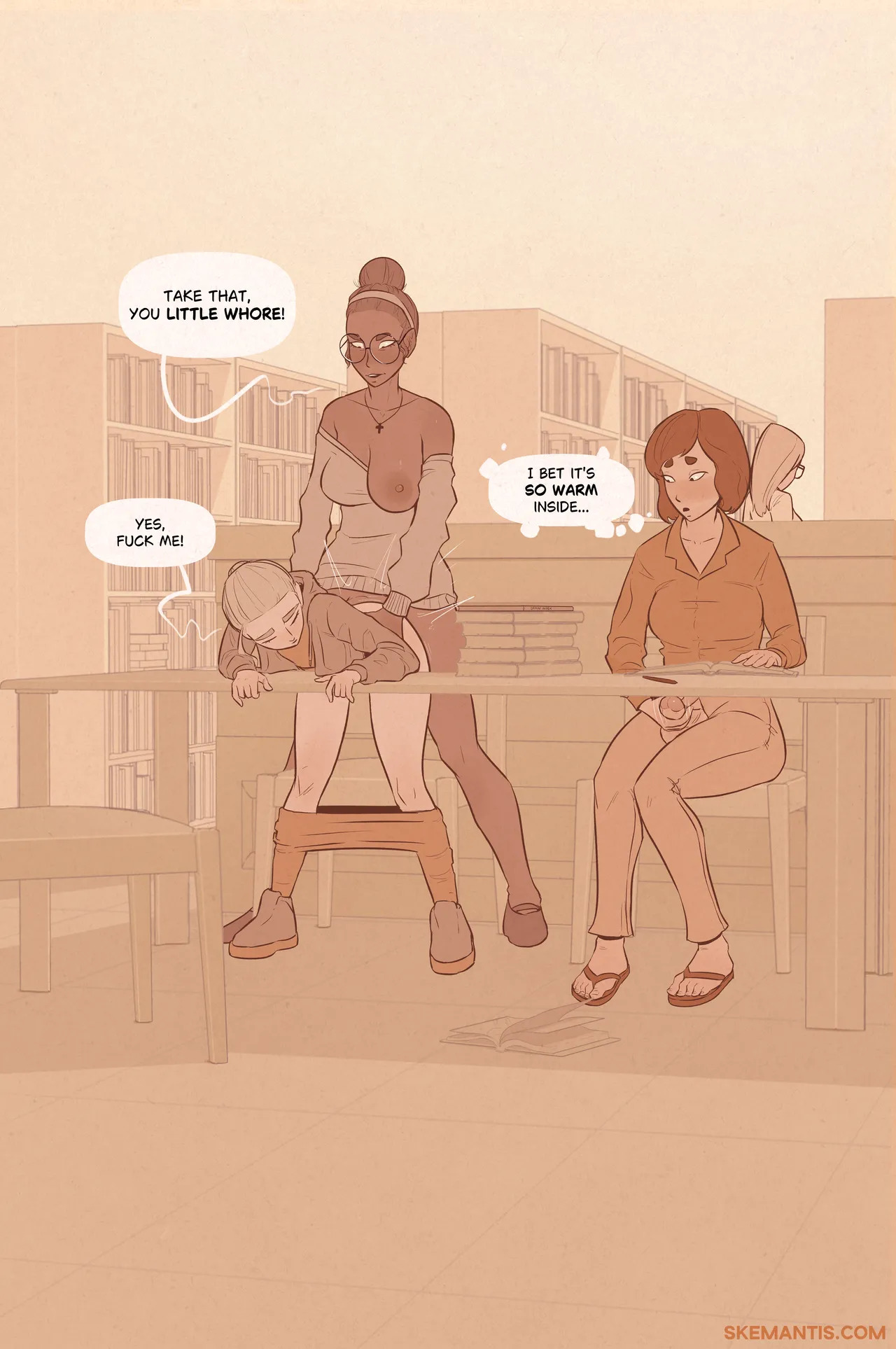 [Skemantis] Tyler at the library - Page 17