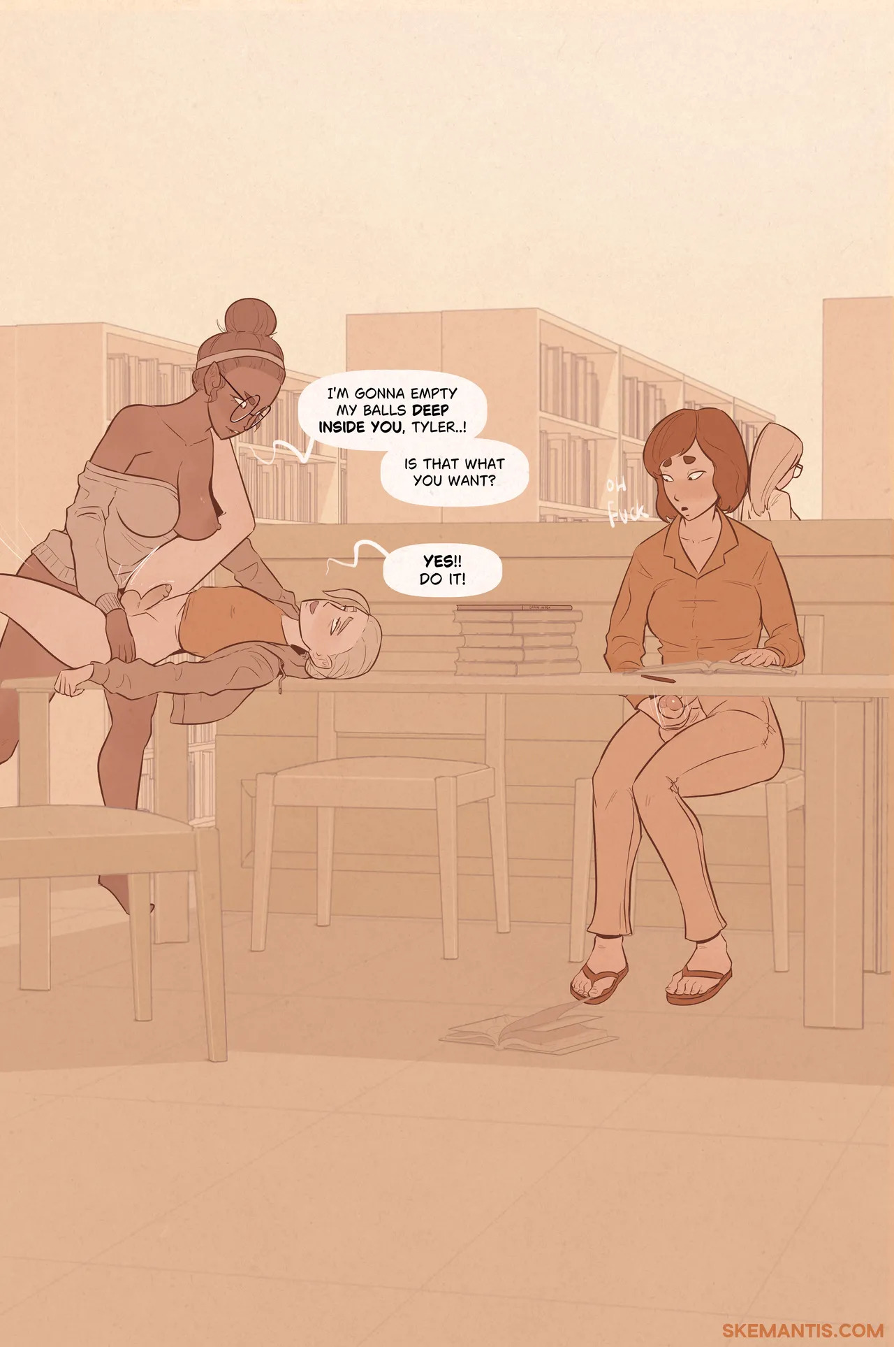 [Skemantis] Tyler at the library - Page 18