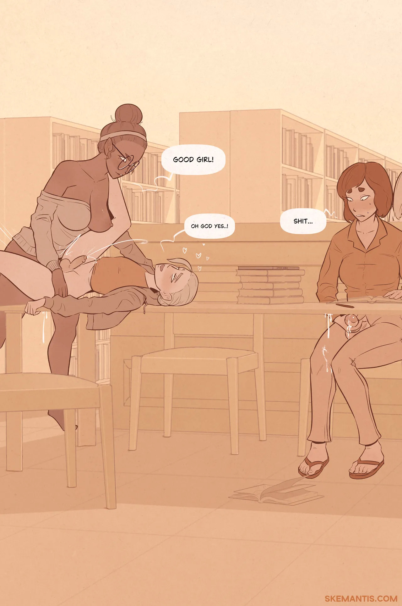 [Skemantis] Tyler at the library - Page 19