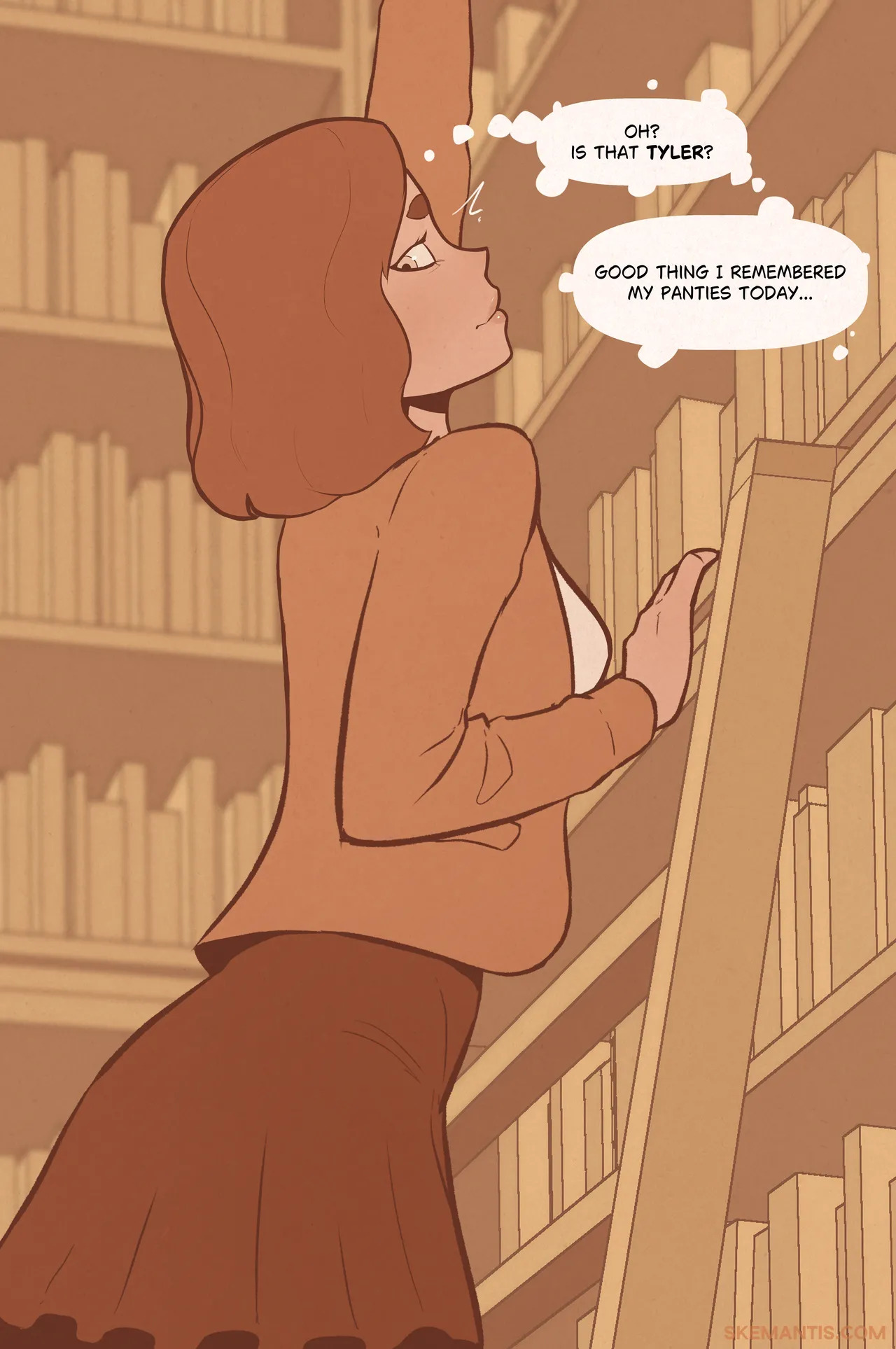 [Skemantis] Tyler at the library - Page 21