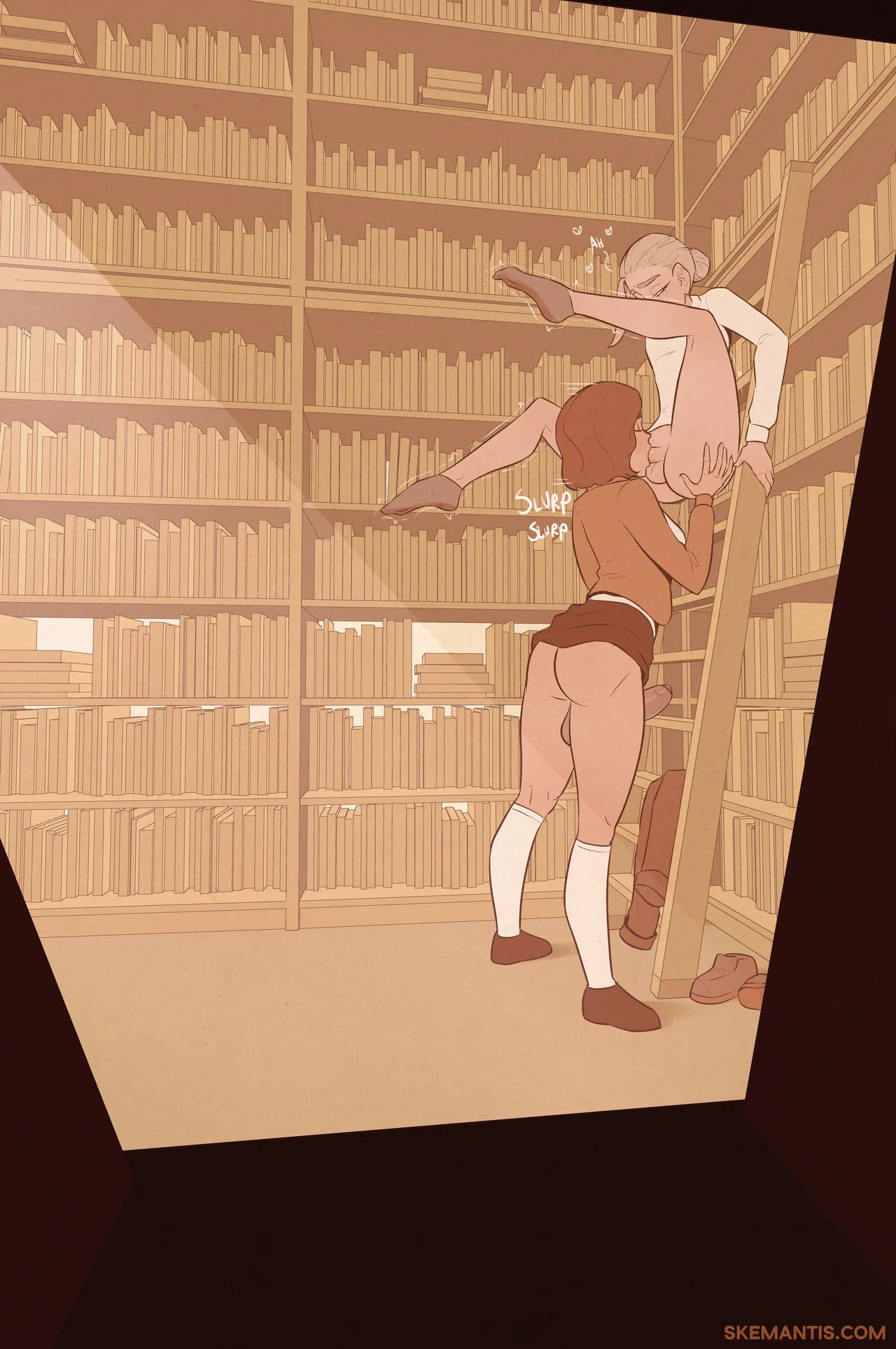 [Skemantis] Tyler at the library - Page 34
