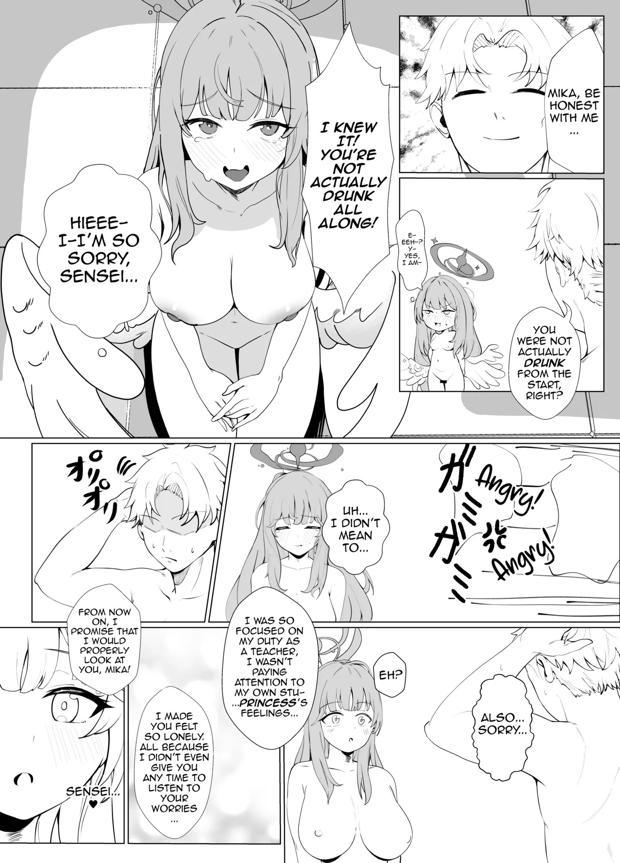 [Nikurakuen (Horin)] Amayoi Hime | A Drunk and Clingy Princess (Blue Archive) [English] [DeppoTL] [Digital] - Page 28