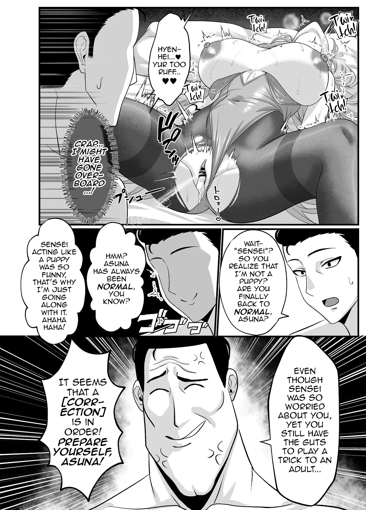 [Akiyama Akiyama (Akiyama)] Sensei wa Asuna no Wan-chan | Sensei is Asuna's Puppy (Blue Archive) [English] [DeppoTL] [Digital] - Page 25
