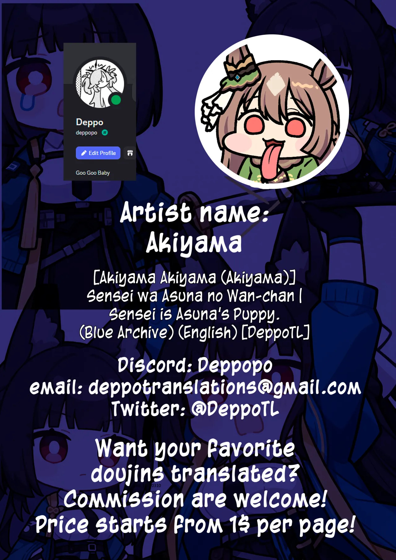 [Akiyama Akiyama (Akiyama)] Sensei wa Asuna no Wan-chan | Sensei is Asuna's Puppy (Blue Archive) [English] [DeppoTL] [Digital] - Page 31
