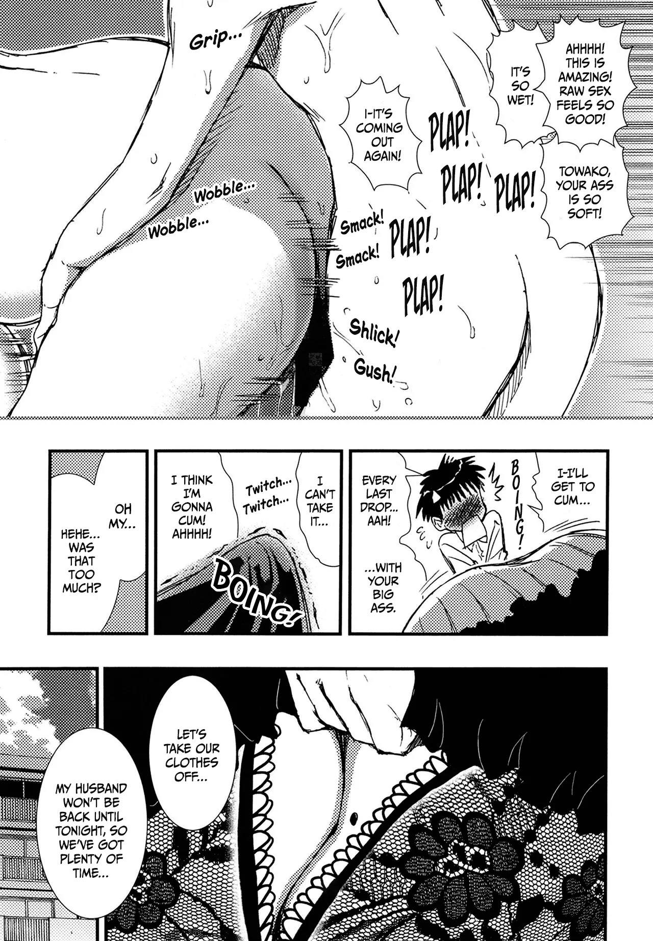 [Matsuyama Seiji] 56-sai Bust 256cm Danchizuma Ookiku Tareta Jukujo no Chibusa... Boku wa Kono Hito de Doutei o Sotsugyou Shita. | The Mature 56-Year-Old 256cm Bust Housewife With Big Saggy Breasts… That Took My Virginity [English] [Digital] - Page 21