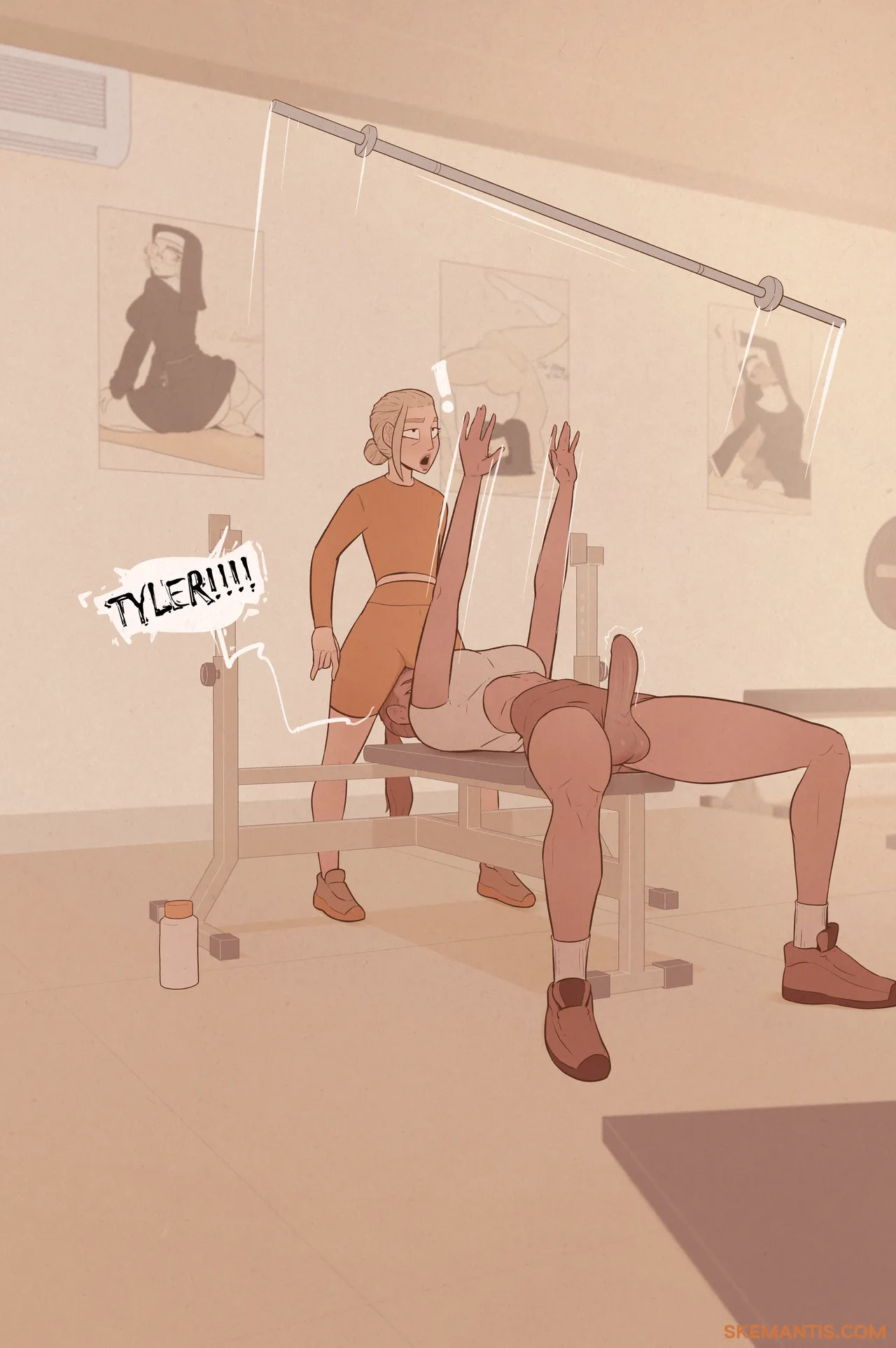 [Skemantis] Tyler at the Gym - Page 14