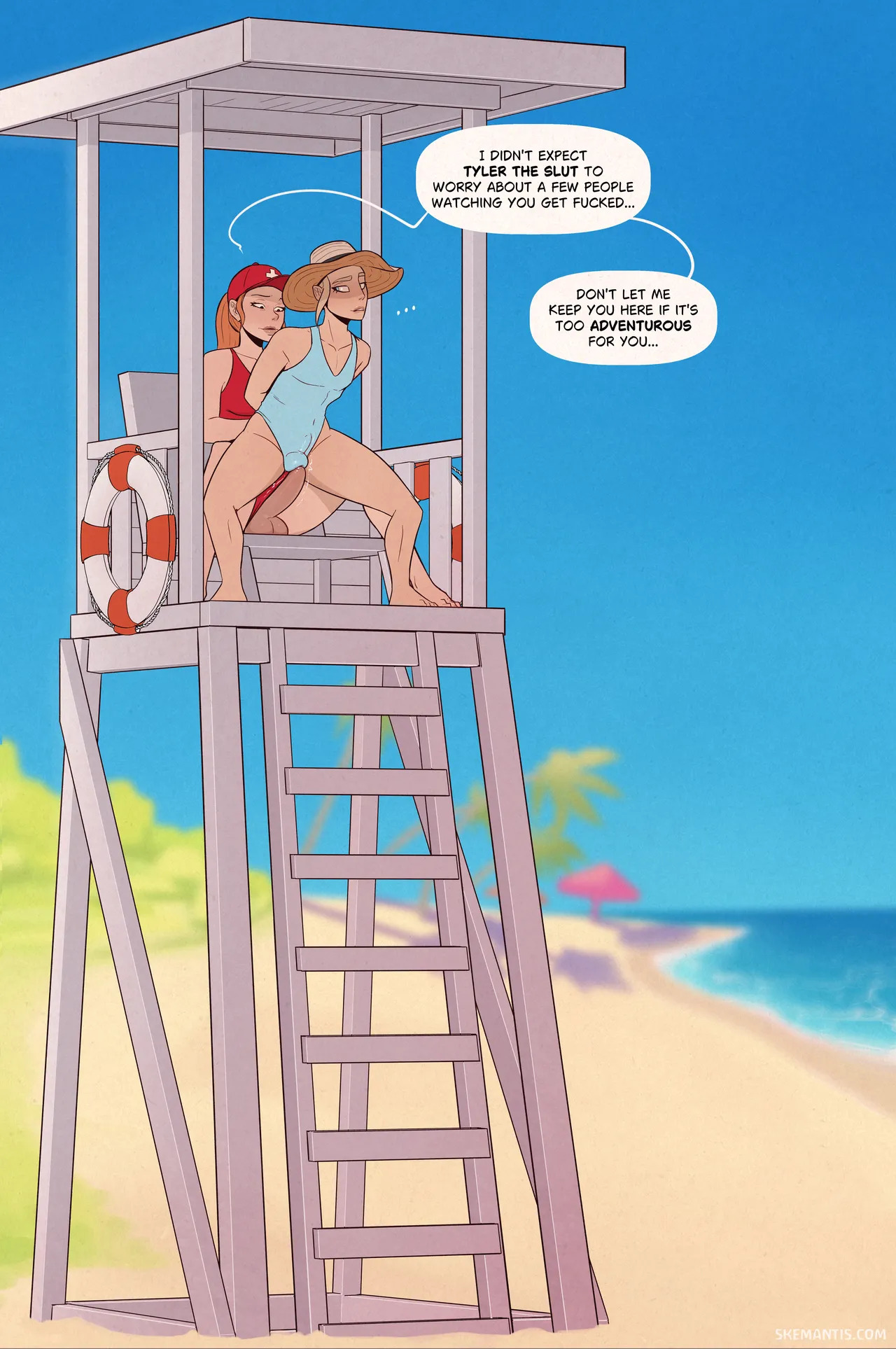 [Skemantis] Tyler at the Beach - Page 19