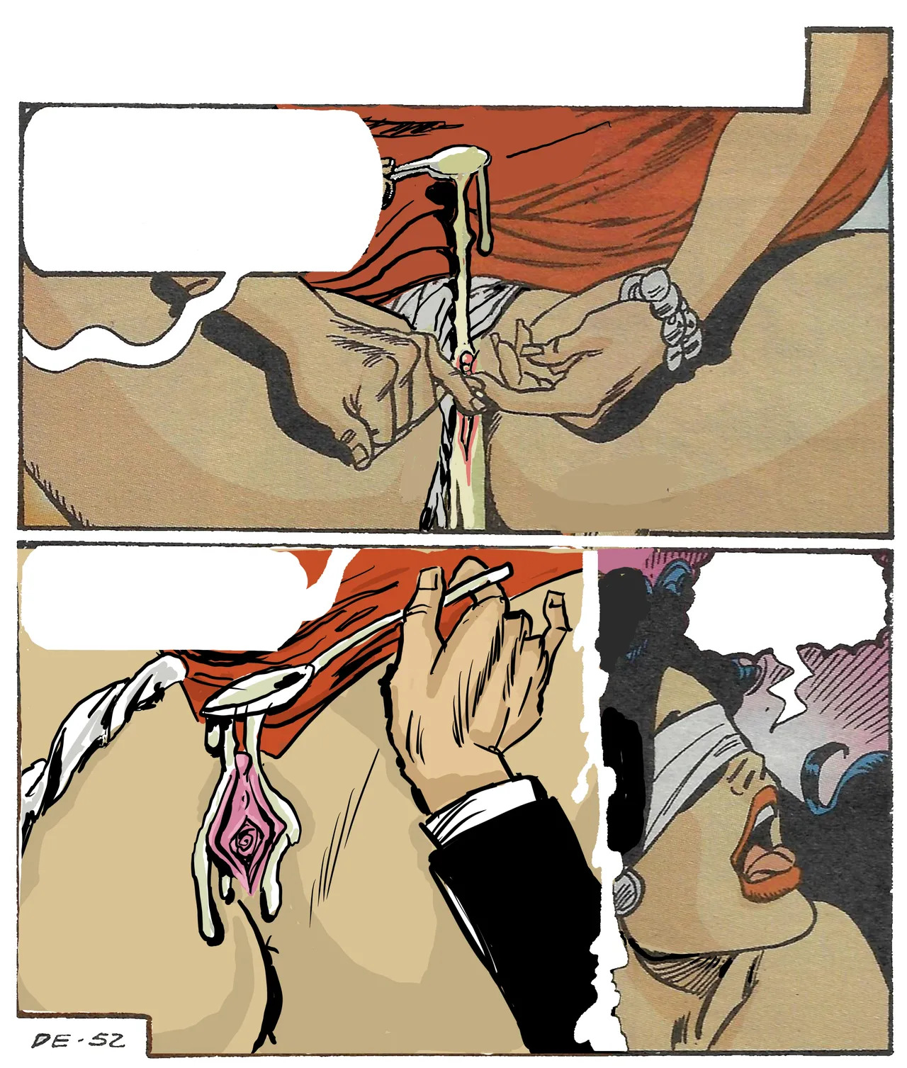 Dialogue Cleaned, Art fixed & Translated - Page 53