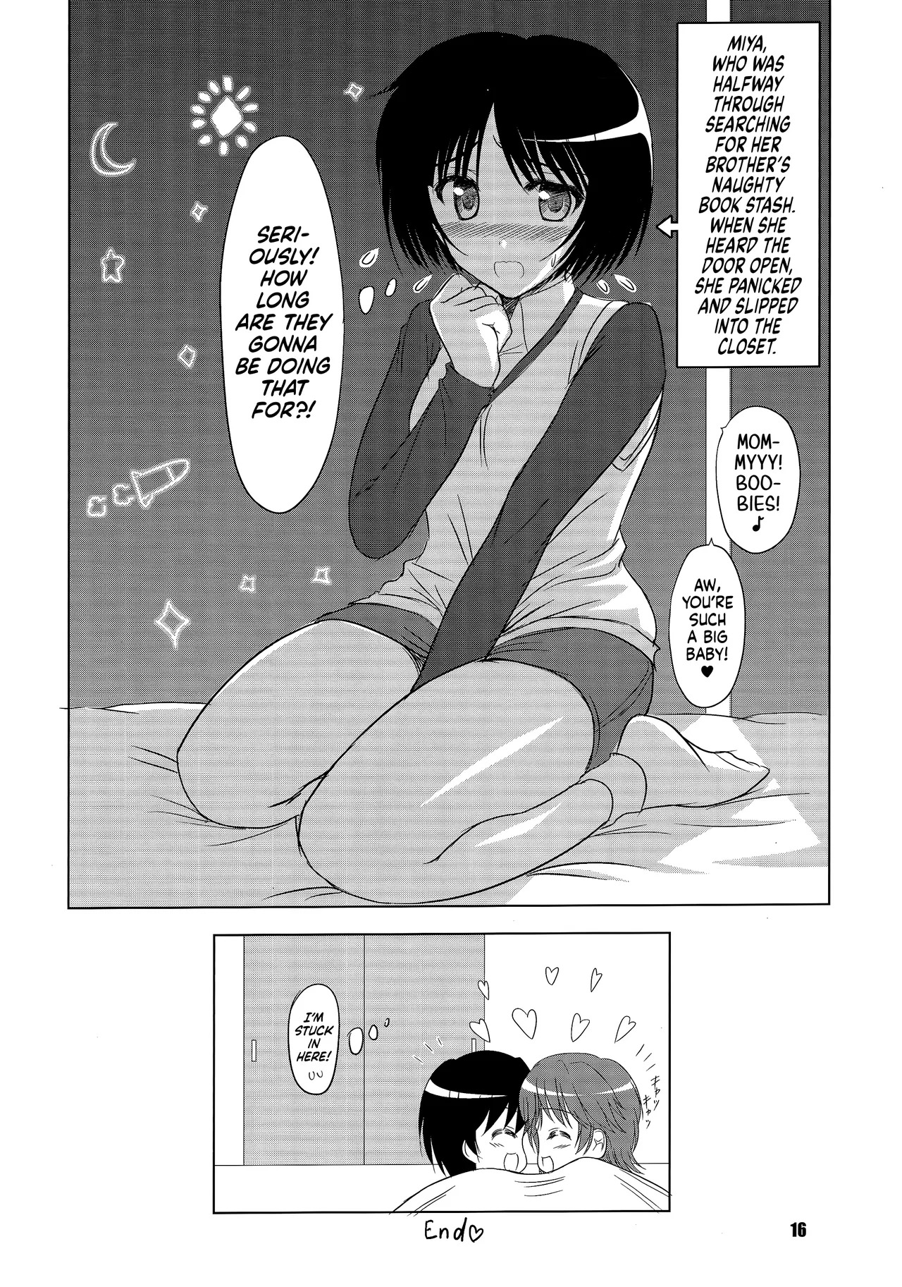 (C78) [KNIGHTS (Kishi Nisen)] Hamutto Rihoko o Amagami ー Chomp! Love Bites with Rihoko!♥ (Amagami) [English] [head empty] - Page 15