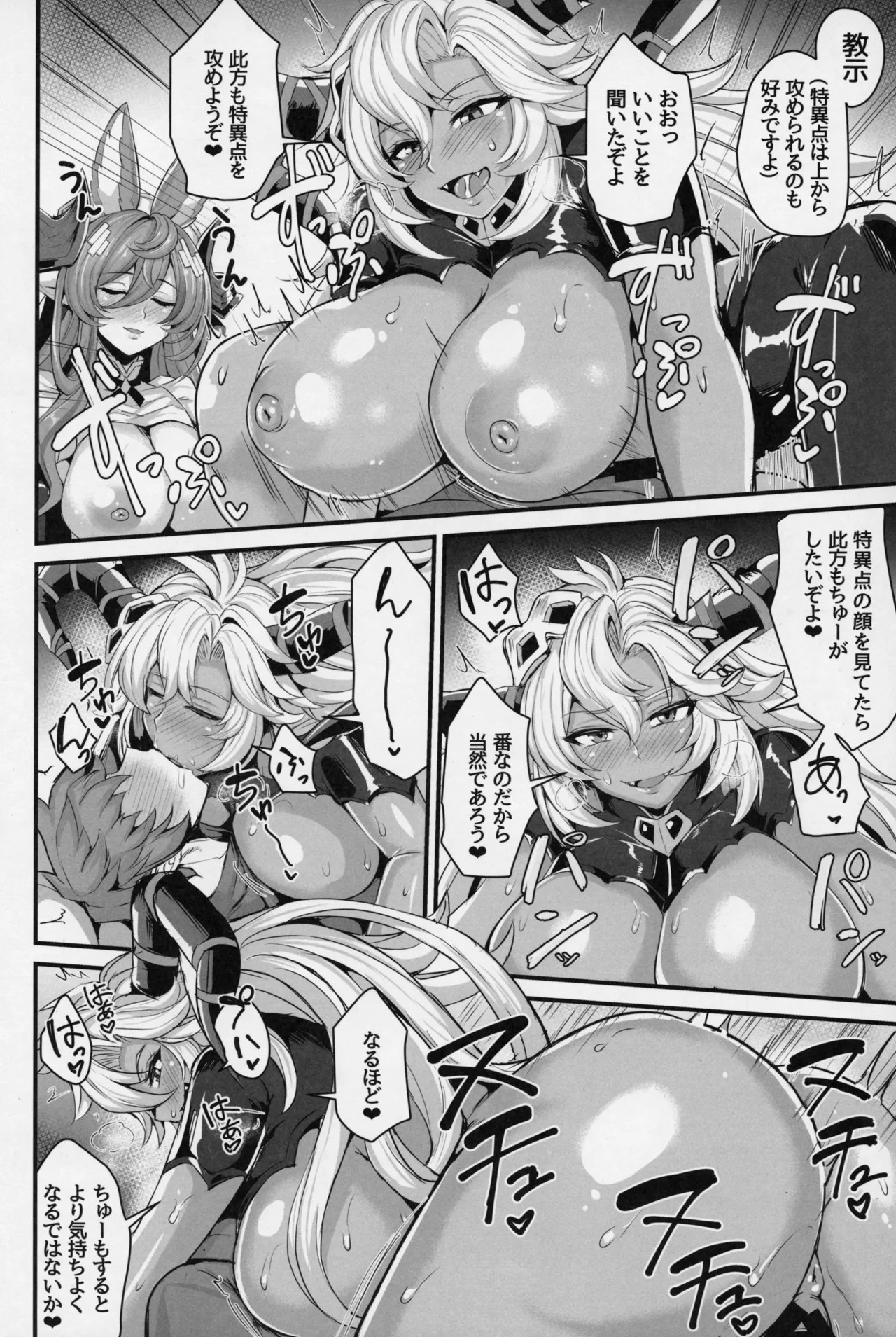 (C107) [Ashima Sandou (Ashima Takumi)] Niryuu no Tsugai (Granblue Fantasy) - Page 14