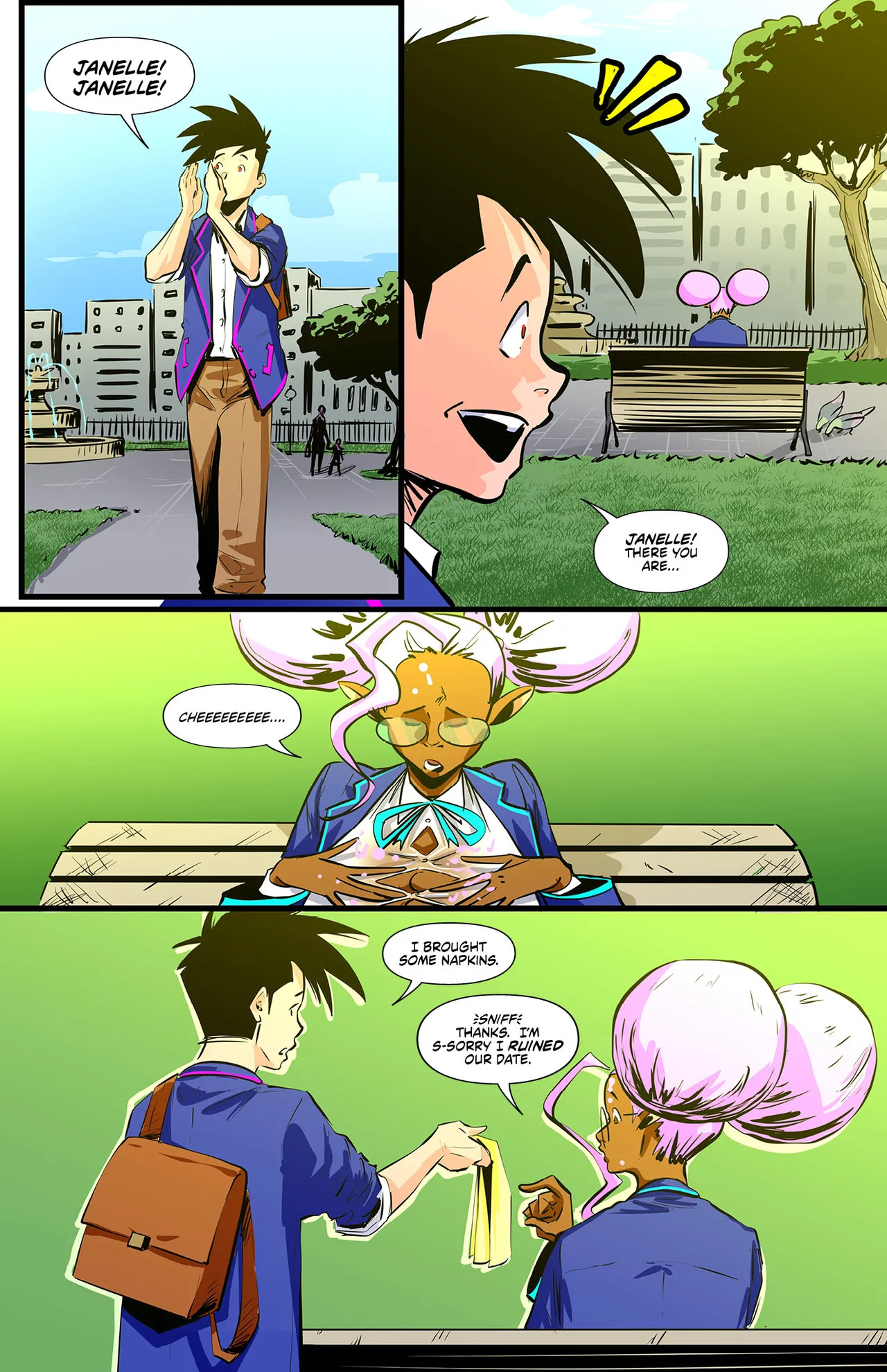 Janelle by worky zack - Page 10