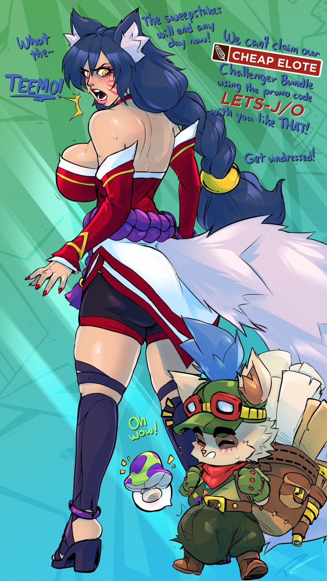 [Fakeryway] Ahri & Teemo: A Bandle Scout's Voucher! (League of Legends) - Page 1