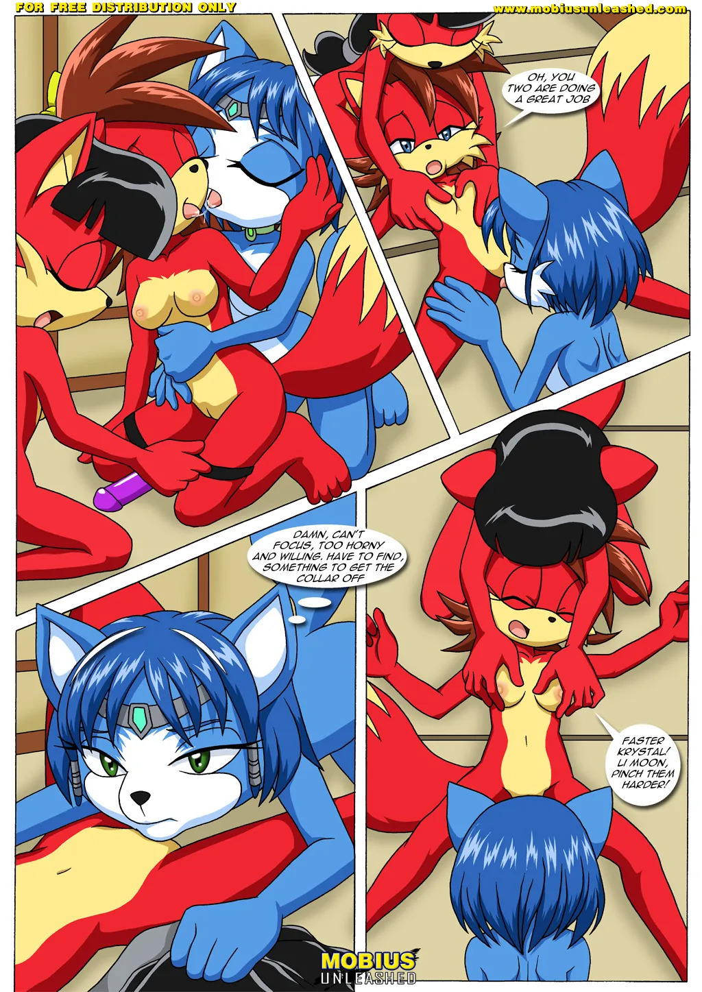 Mobius Unleashed: Foxxxes (Extended) - Page 18