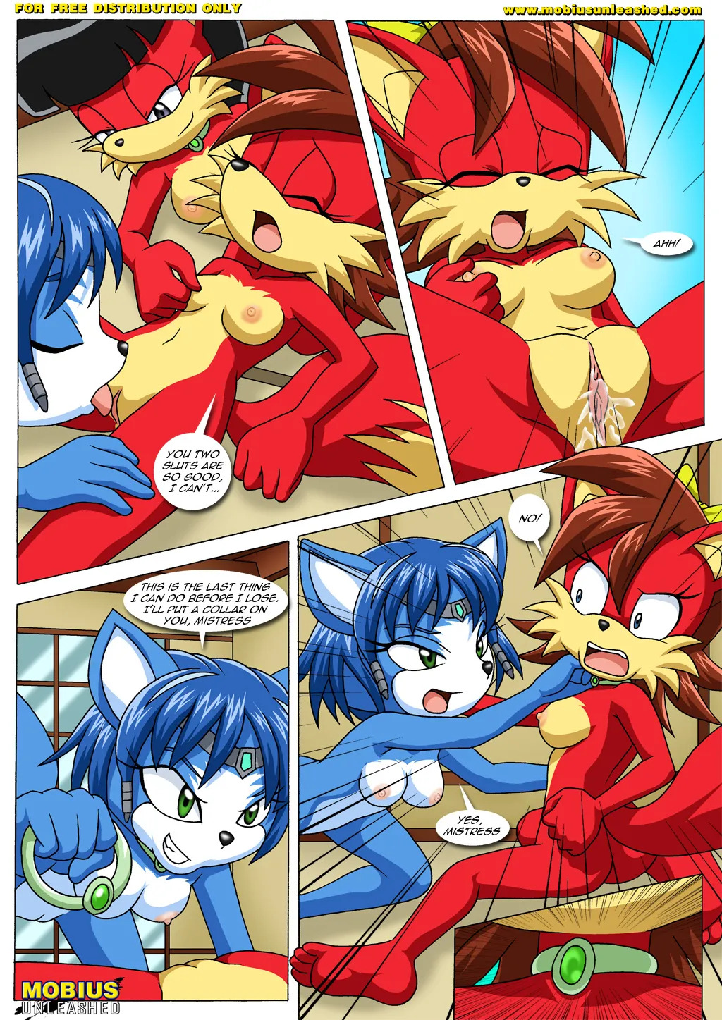 Mobius Unleashed: Foxxxes (Extended) - Page 19