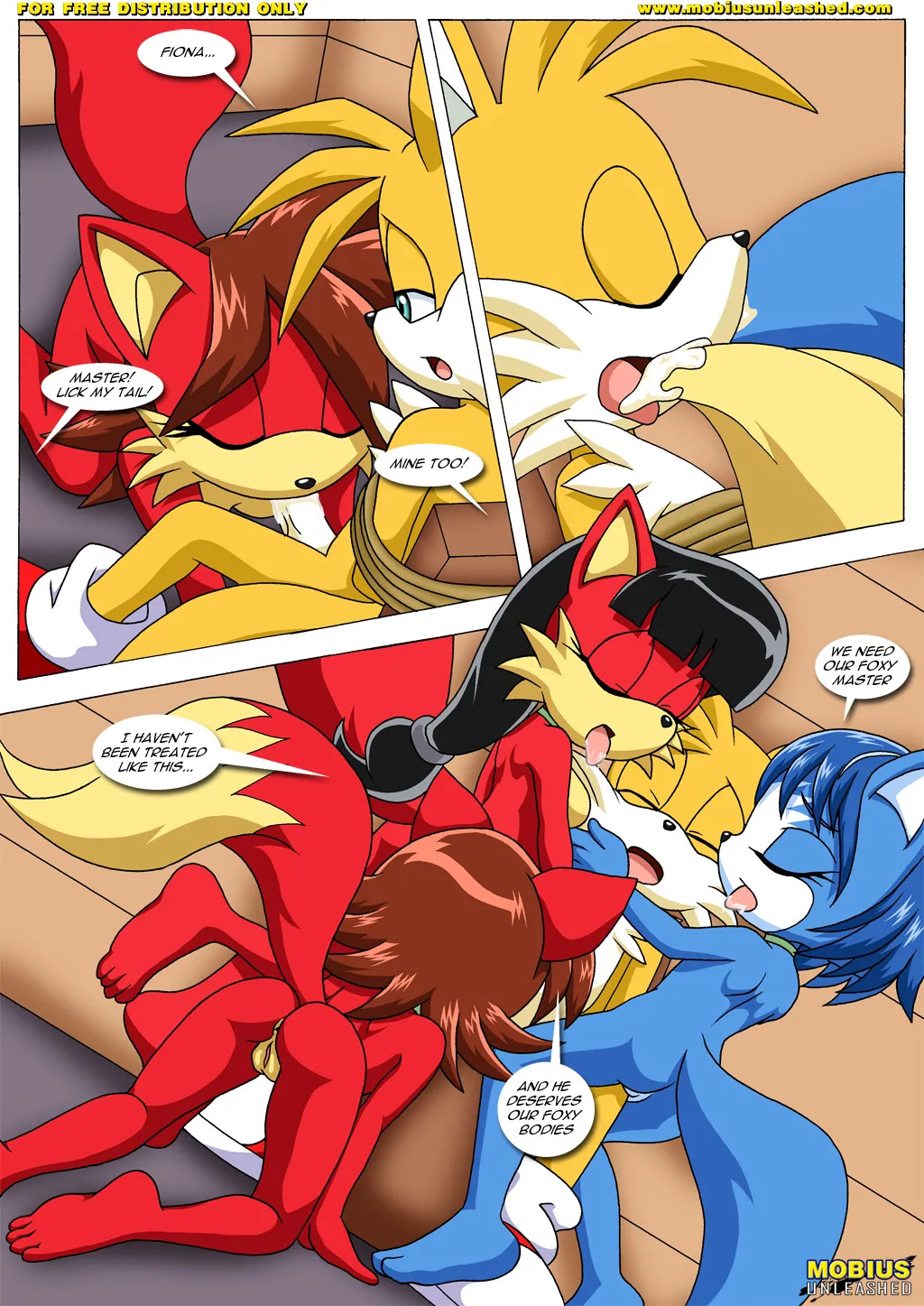 Mobius Unleashed: Foxxxes (Extended) - Page 25