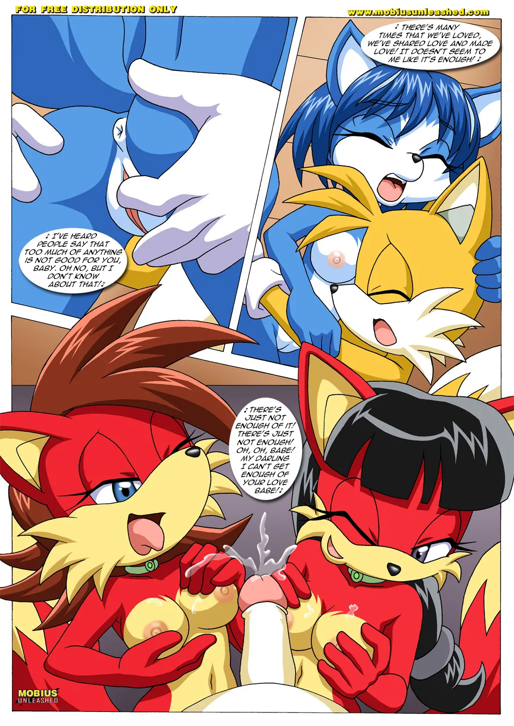 Mobius Unleashed: Foxxxes (Extended) - Page 28
