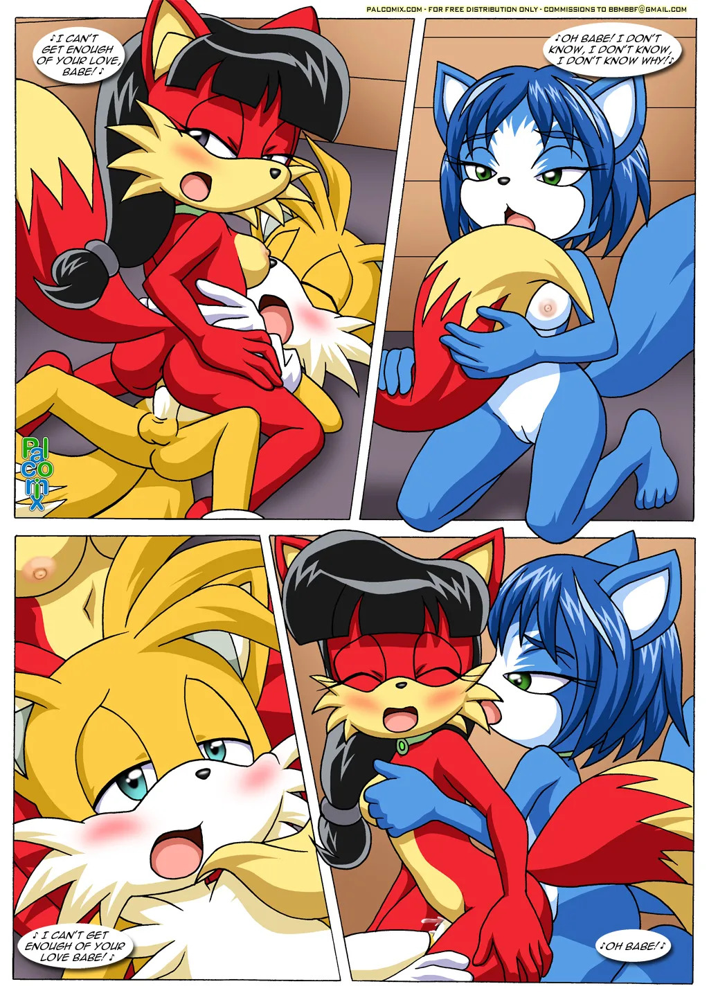 Mobius Unleashed: Foxxxes (Extended) - Page 32