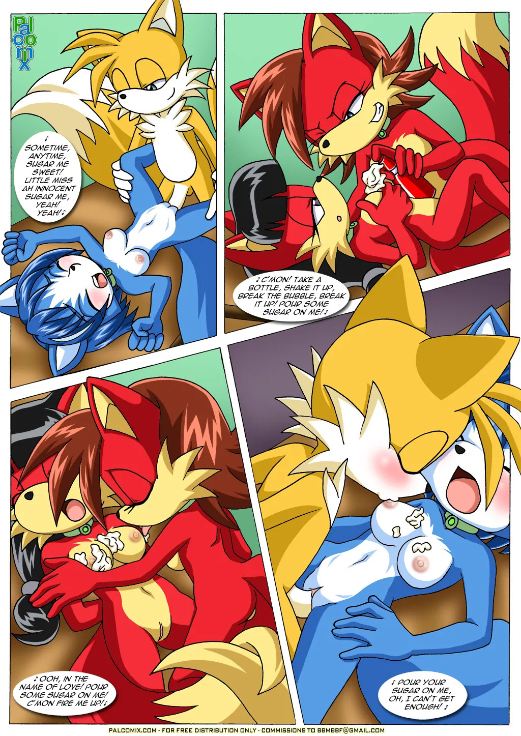 Mobius Unleashed: Foxxxes (Extended) - Page 35