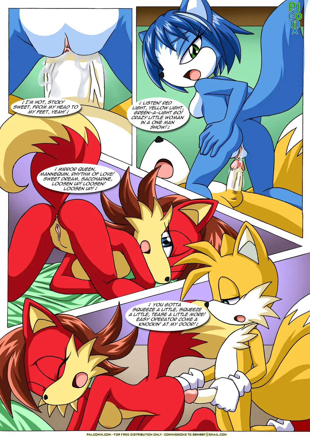 Mobius Unleashed: Foxxxes (Extended) - Page 36