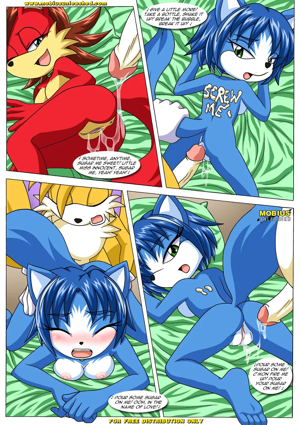Mobius Unleashed: Foxxxes (Extended) - Page 37