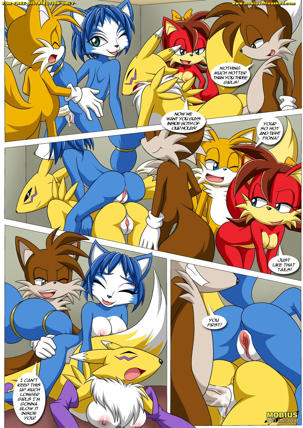 Mobius Unleashed: Foxxxes (Extended) - Page 43