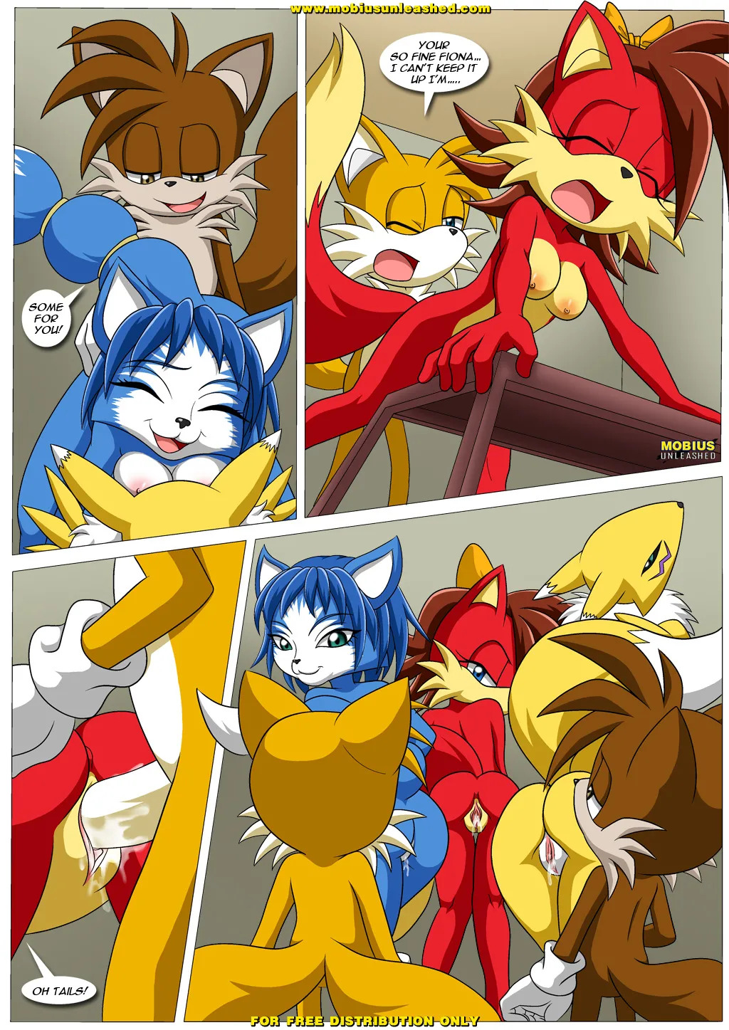 Mobius Unleashed: Foxxxes (Extended) - Page 44