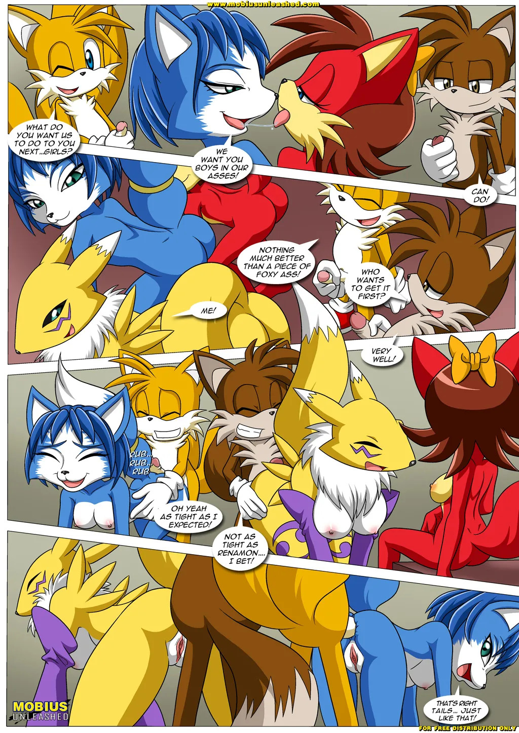 Mobius Unleashed: Foxxxes (Extended) - Page 45